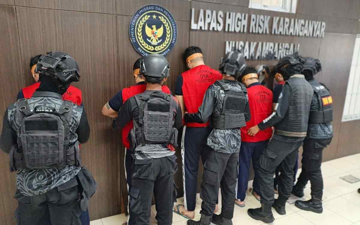 Geger! Ammar Zoni Dkk Kembali Ditahan di Lapas Super Maximum Nusakambangan