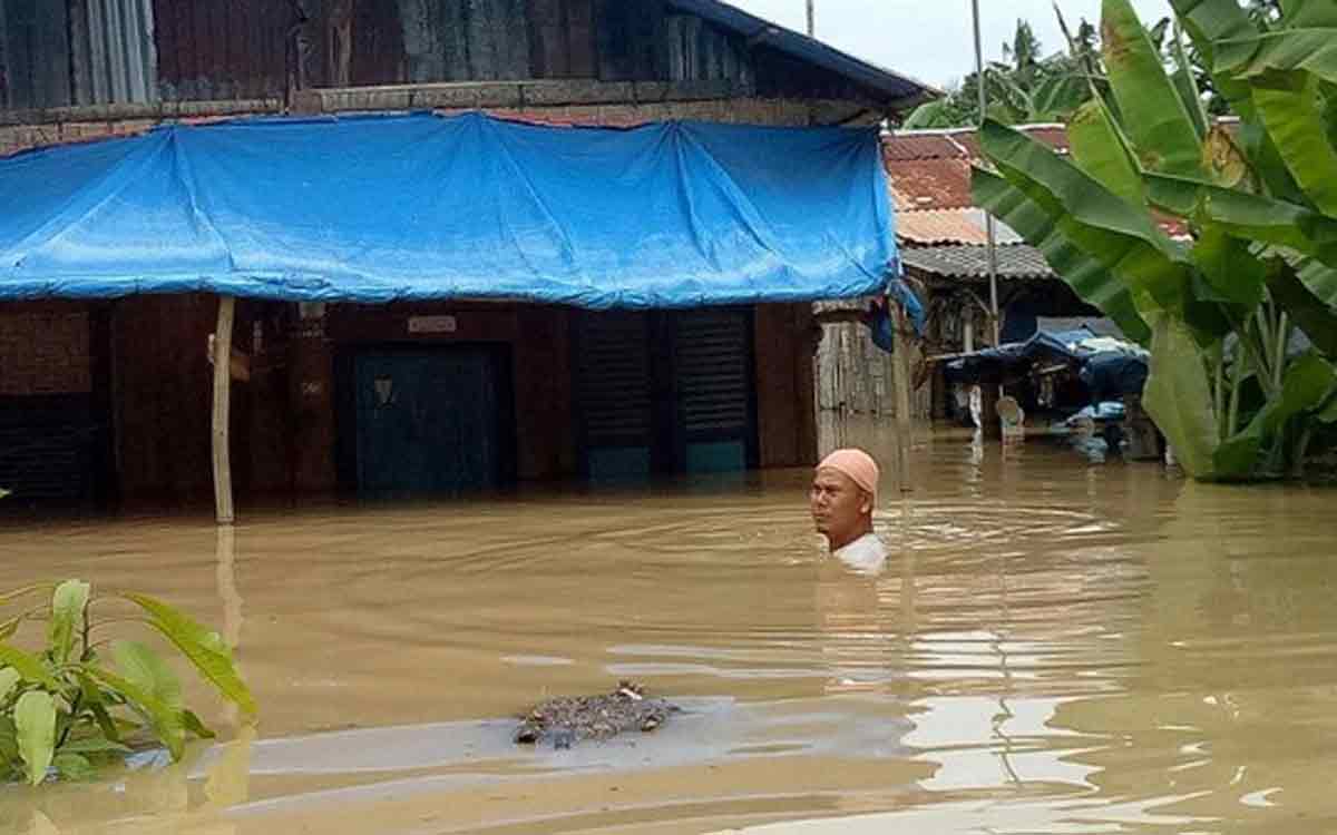 Bencana Banjir di Tebing Tinggi! Ribuan Warga dan Fasilitas Umum Ikut Terendam