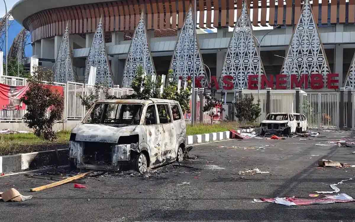 Heboh! DPR Papua Usul Klaim Asuransi Untuk Ganti Rugi Kerusuhan Stadion Lukas Enembe