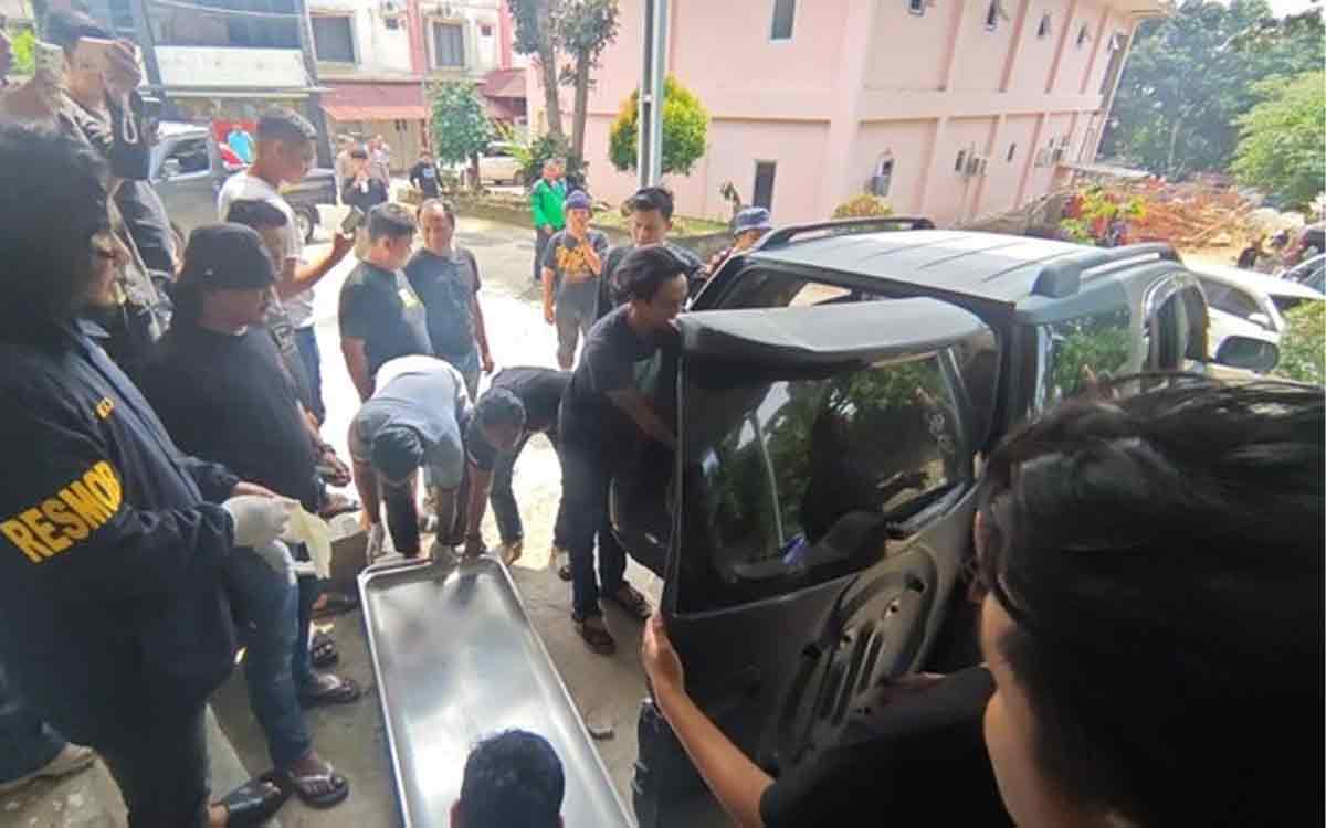 Ngeri! Baku Tembak di Lampung, Pelaku Curanmor Penembak Polisi Tewas di Tempat