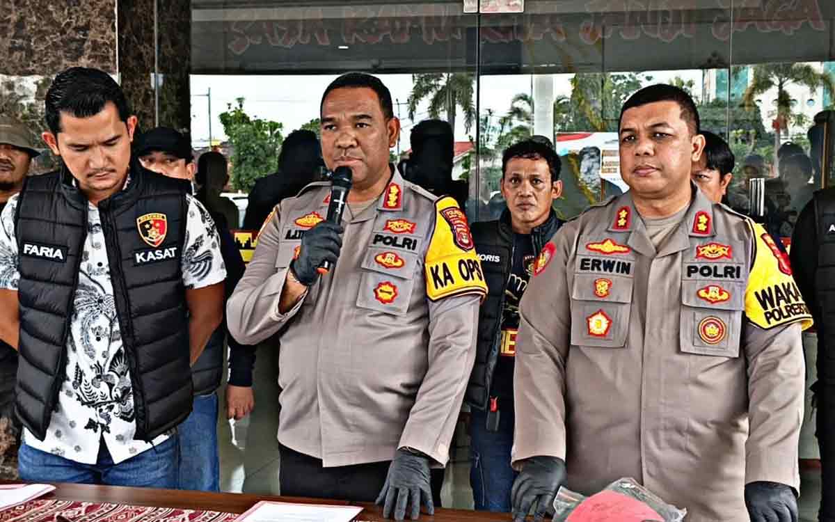 Ngeri! Baku Tembak di Lampung, Pelaku Curanmor Penembak Polisi Tewas di Tempat