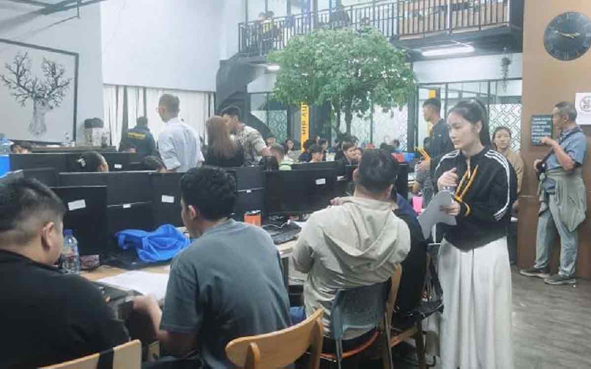Terungkap! Polisi Bongkar Markas Judol di Hayam Wuruk, Uang Rp1,9 Miliar dan Uang Asing Diamankan