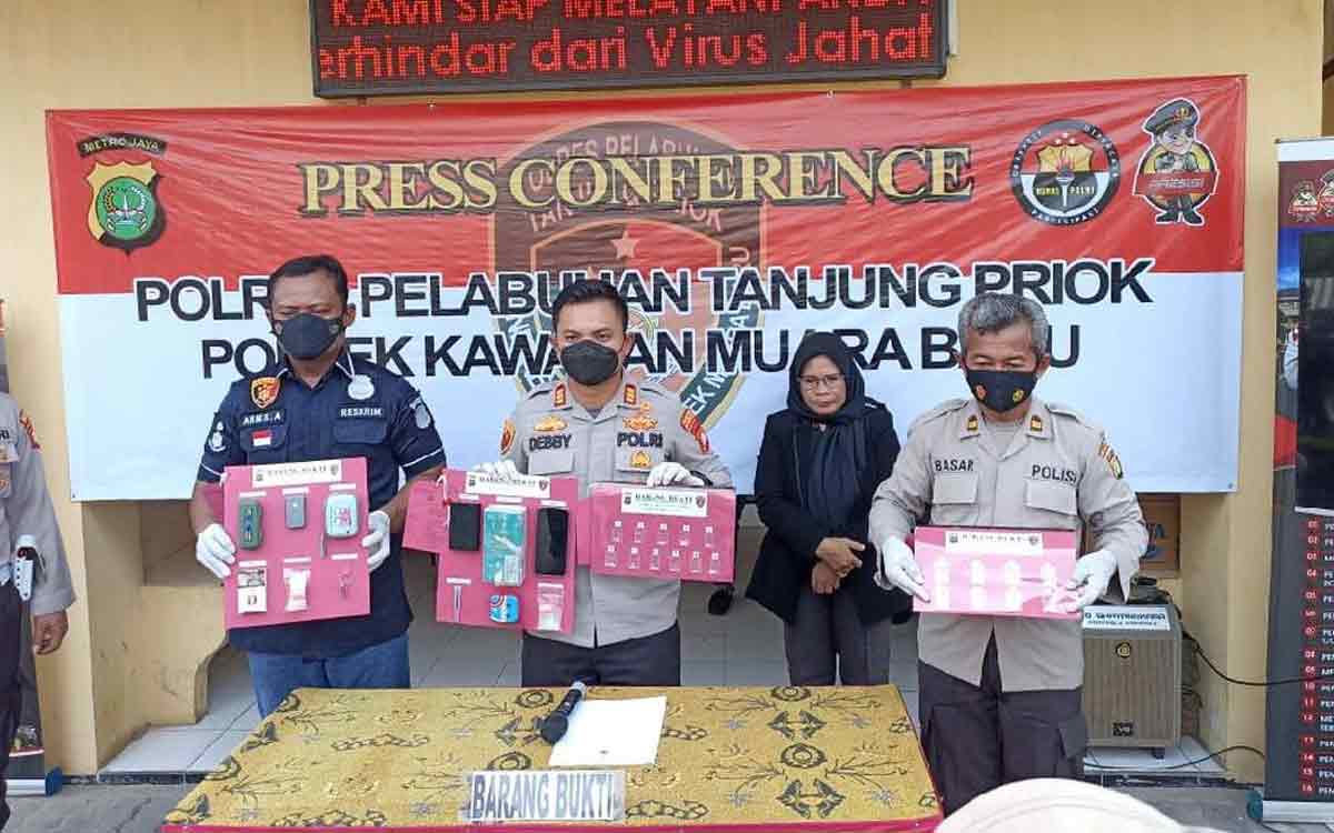 Bikin Resah Warga! Polisi Tangkap Dua Pengedar Narkoba di Muara Baru Jakarta Utara