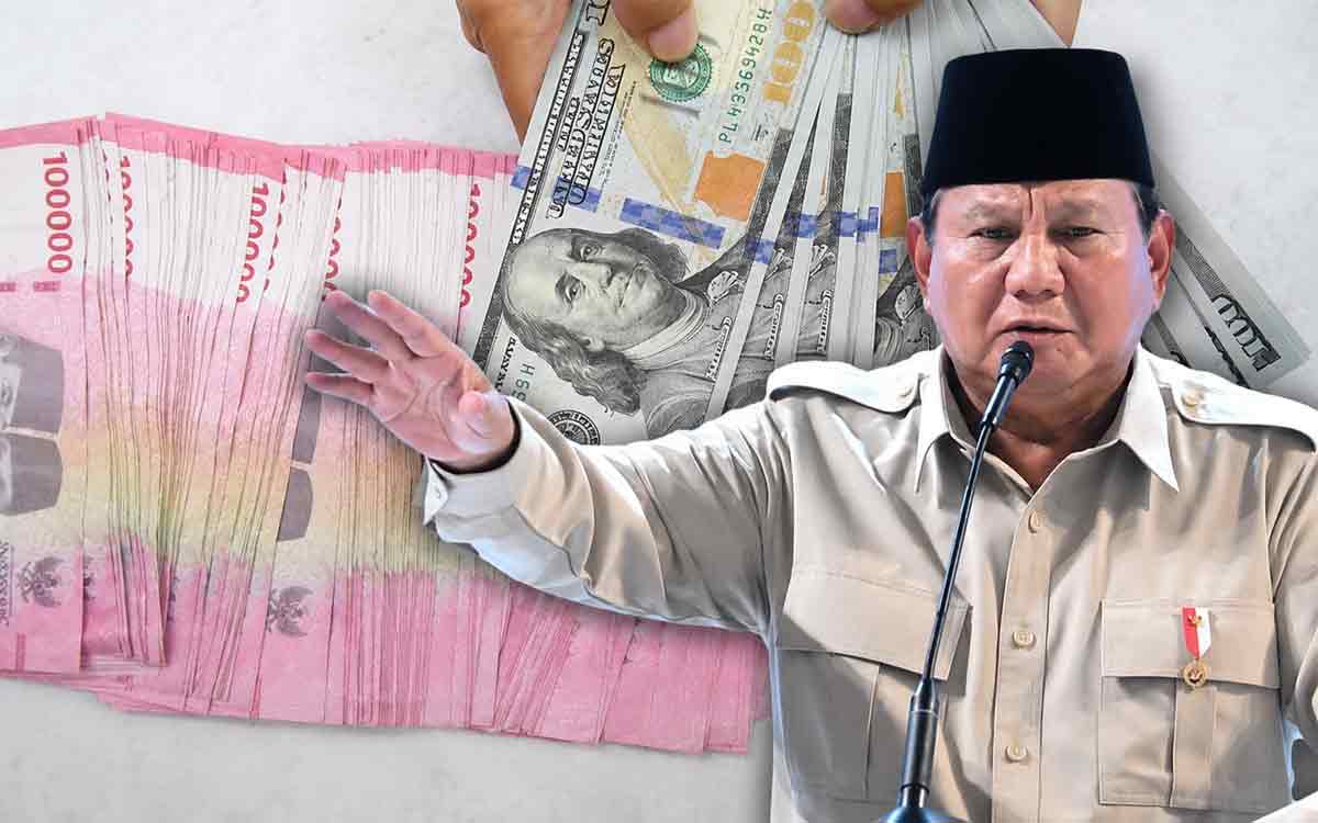 Prabowo Subianto Blak-Blakan Soal Rupiah Melemah: Warga Desa Nggak Pakai Dolar Kok!