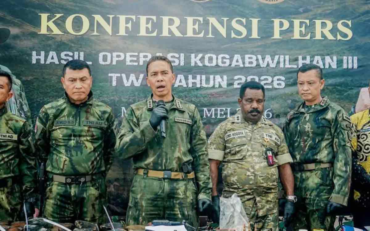 Operasi TNI di Papua Memanas! Klaim Tewaskan 16 Anggota OPM Sepanjang Januari-Mei 2026