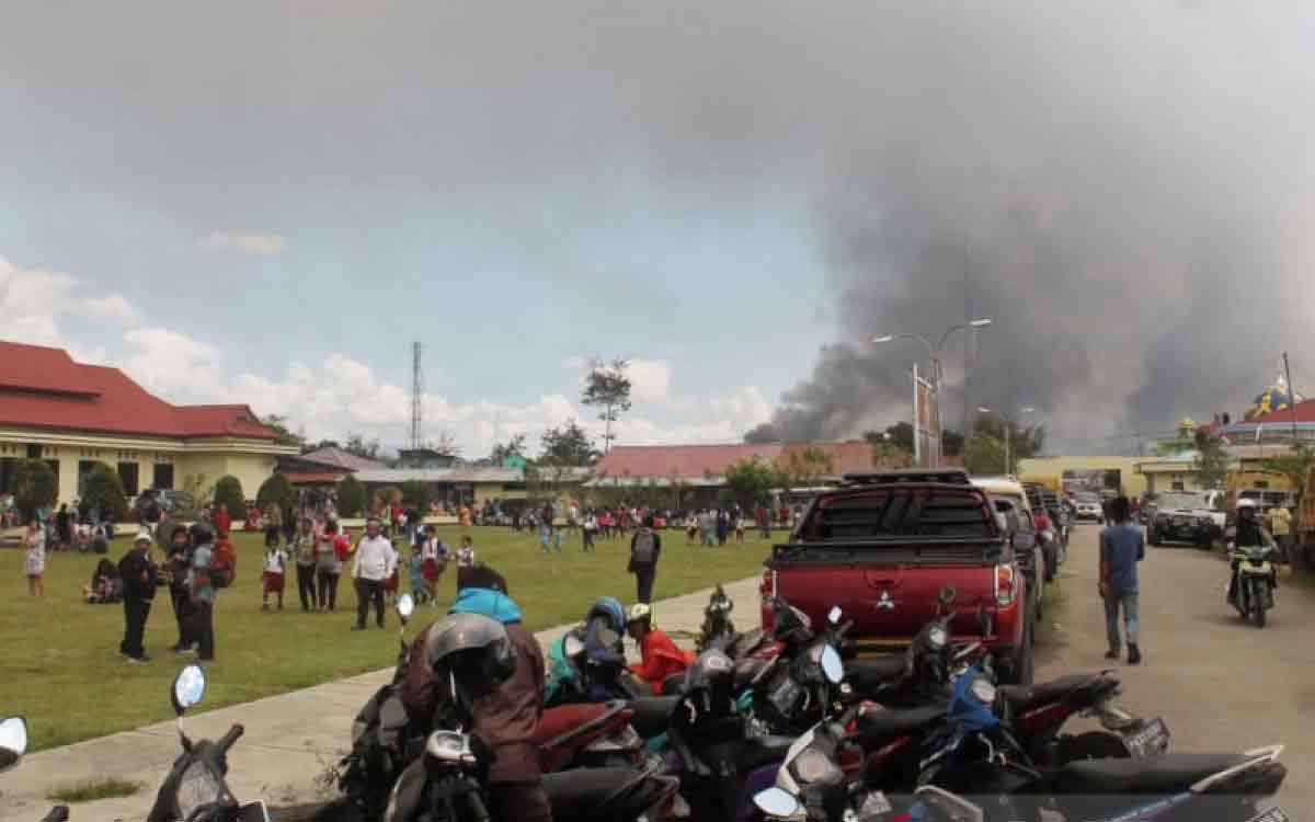 Korban Perang Suku di Wamena Bertambah, 13 Orang Meninggal dan 789 Mengungsi