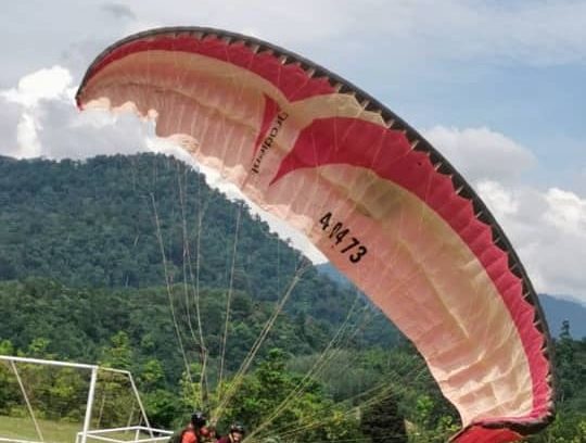 Paragliding Kuala Kubu Bharu Cloud Bass Tourism Selangor