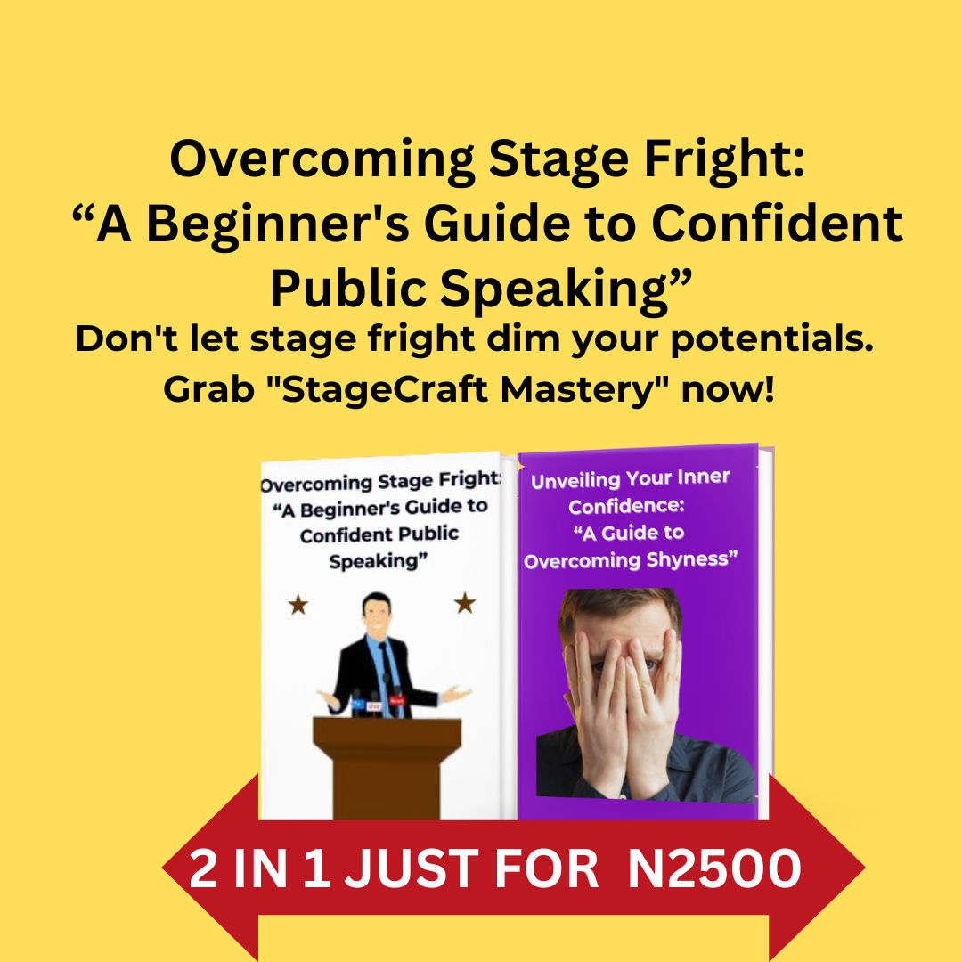 Overcoming Stage Fright: "A Beginner's Guide to Confident Public Speaking" / Unveiling Your Inner Confidence: "A Guide to Overcoming Shyness"