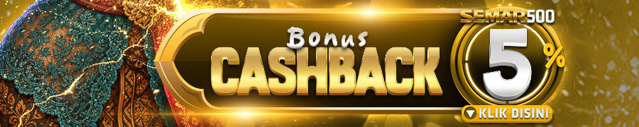 BONUS CASHBACK 5%