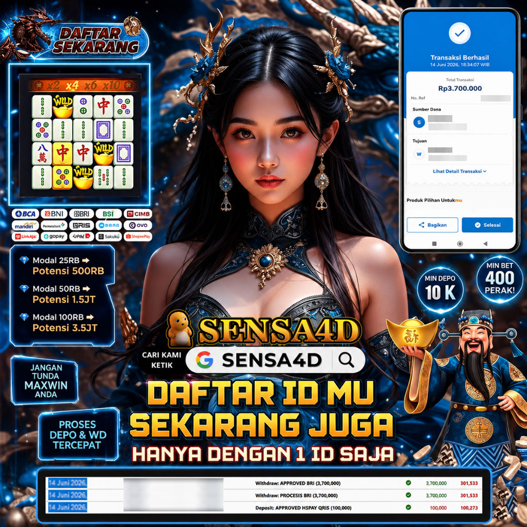 SENSA4D: Link Alternatif Resmi & Platform Game Online Terpercaya