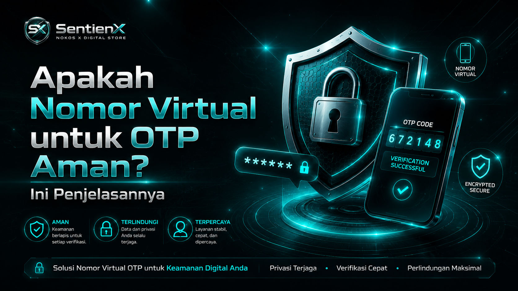 Apakah Nomor Virtual untuk OTP Aman? Ini Penjelasannya
