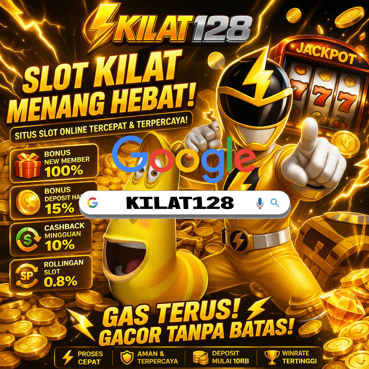 Kilat128 Main Promo Banner