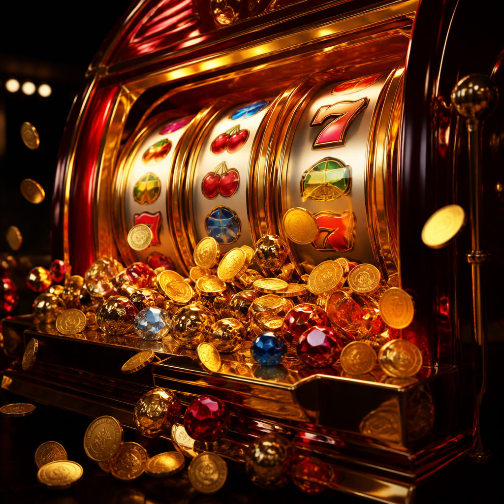 Slot gacor maxwin dengan jackpot koin emas dan permata di BK8