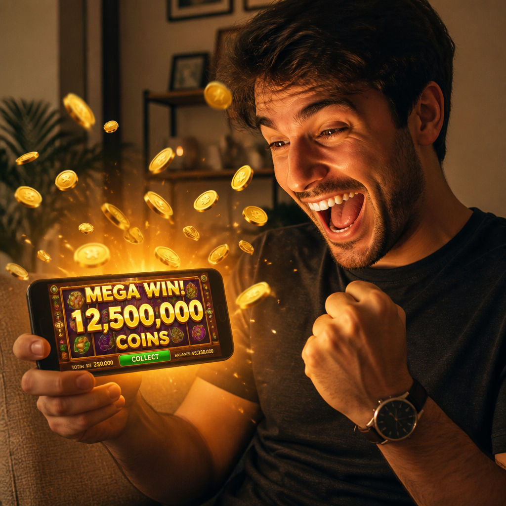 Member BK8 merayakan kemenangan slot gacor maxwin
