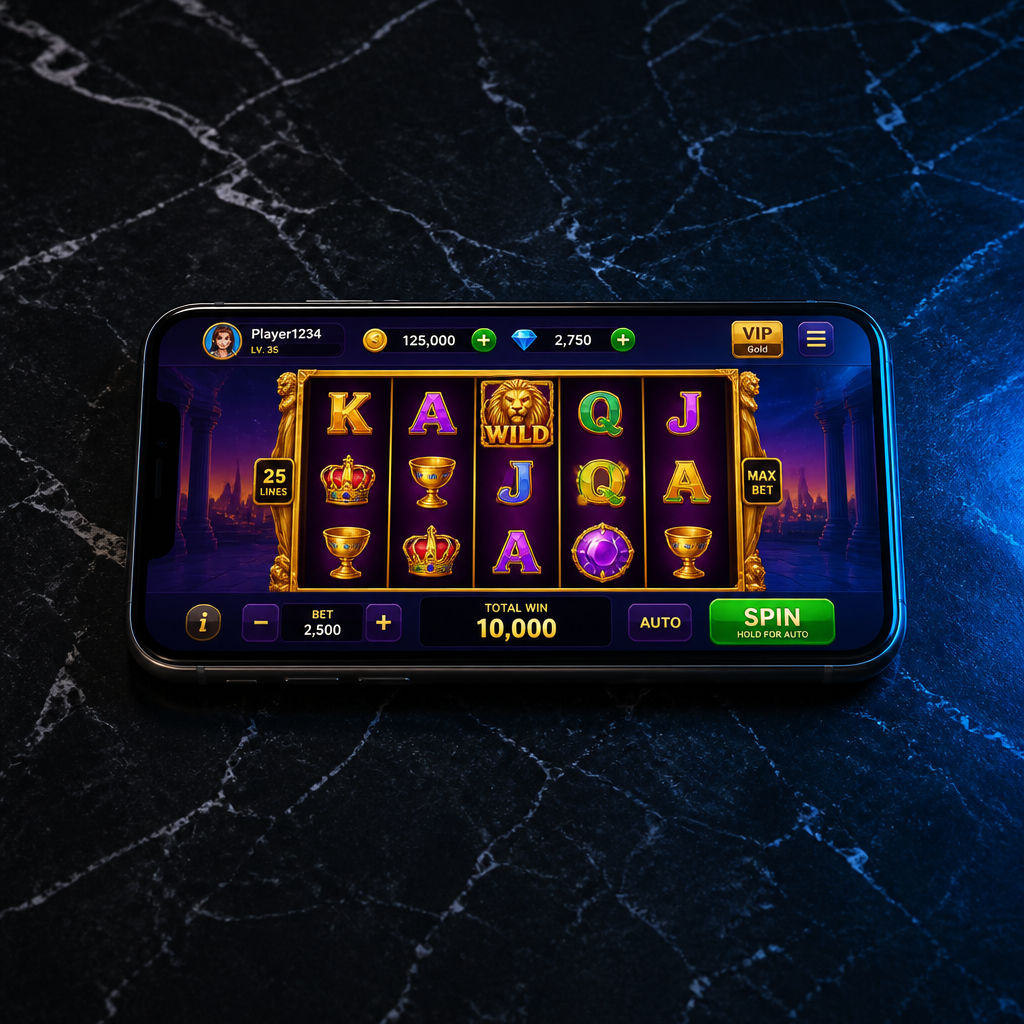 Bermain slot server Thailand di BK8 melalui smartphone