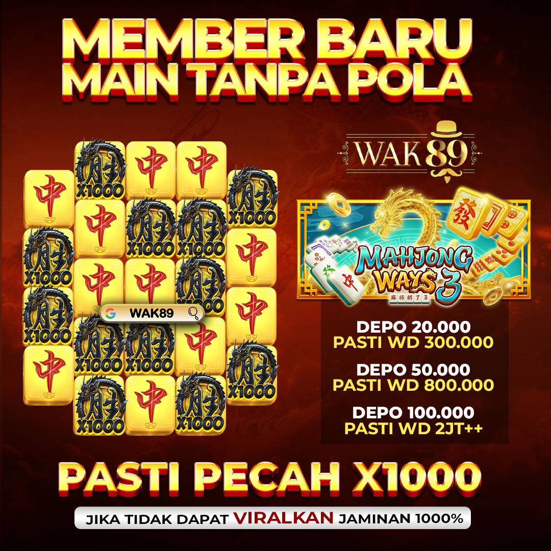 WAK89: Situs Link Slot Gacor Terbaru & Slot88 Qris Gampang Menang Hari Ini Best
