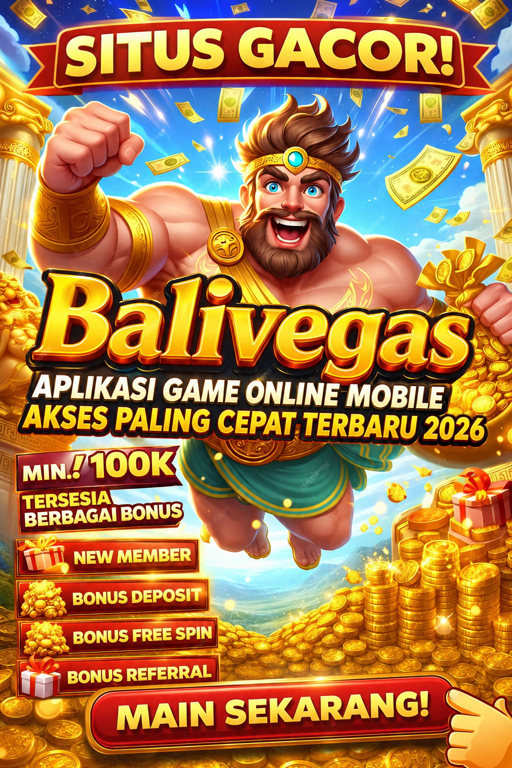 BALIVEGAS : Situs Resmi Slot Gacor Anti Scam & Bandar Togel Terlengkap Kemenangan Berapapun Dibayar Lunas