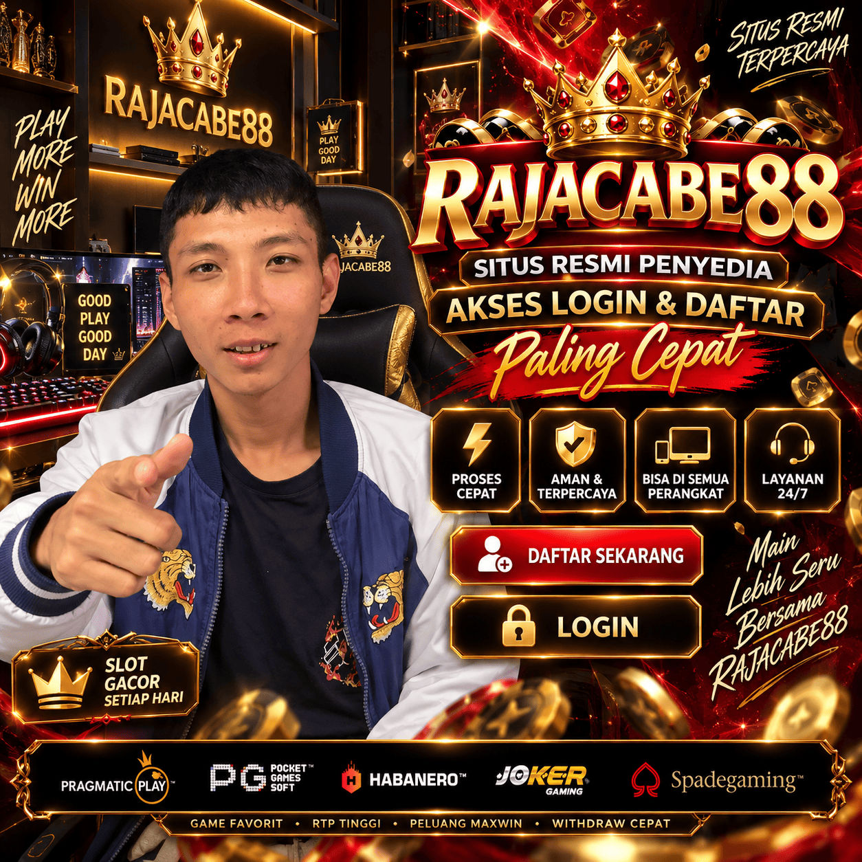 Galeri foto RAJACABE88 | Situs Resmi Penyedia Akses Login & Daftar Paling Cepat di Jakarta