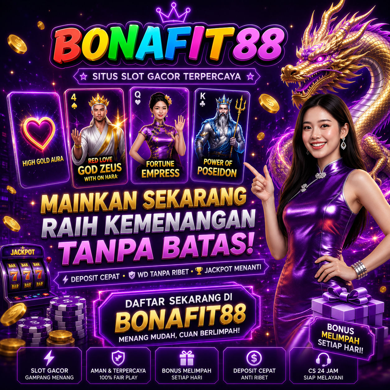 BONAFIT88: Link Alternatif Game Online Resmi dengan Akses Cepat & Anti Blokir