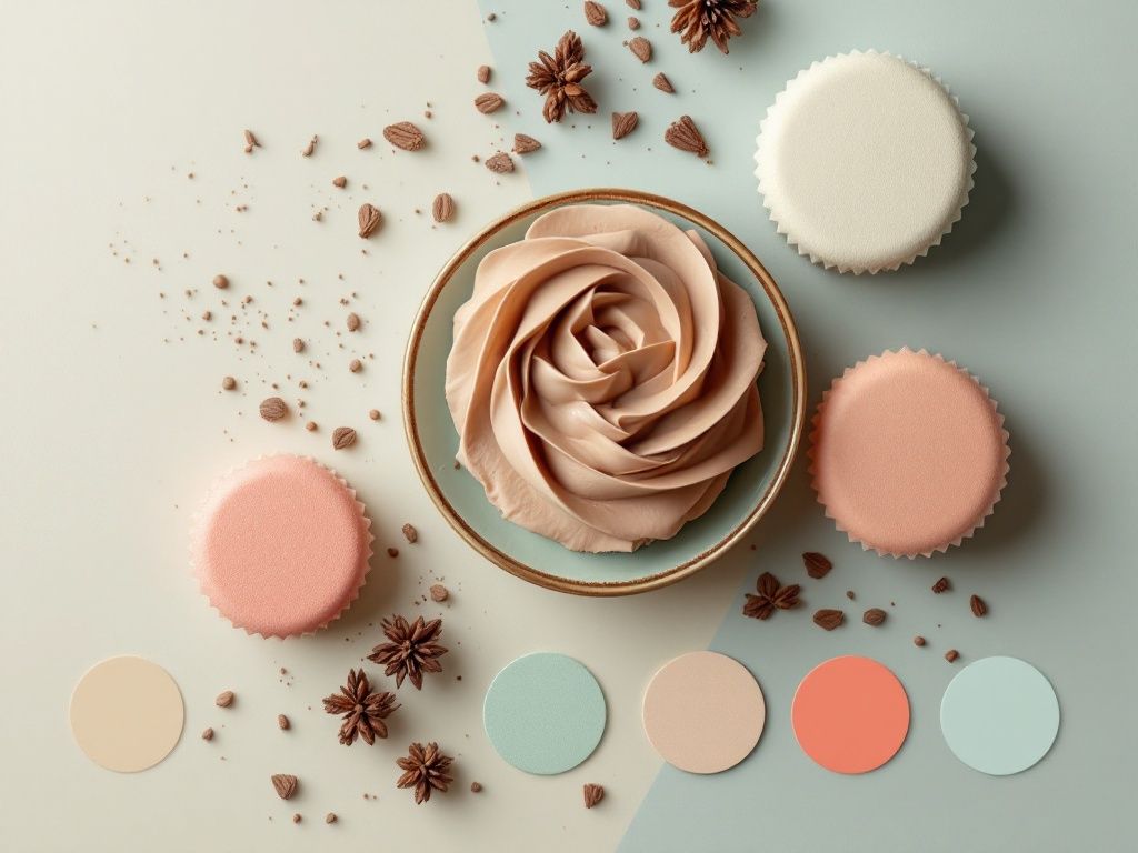 7. Mocha mousse wedding - desserts, table