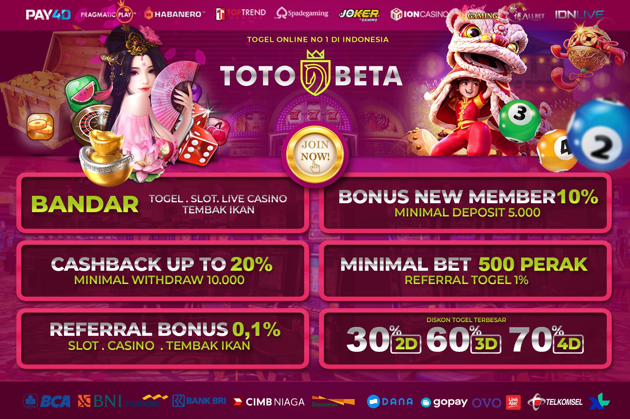 Slot Togel Deposit 5000 Totobeta Judi Deposit Pulsa