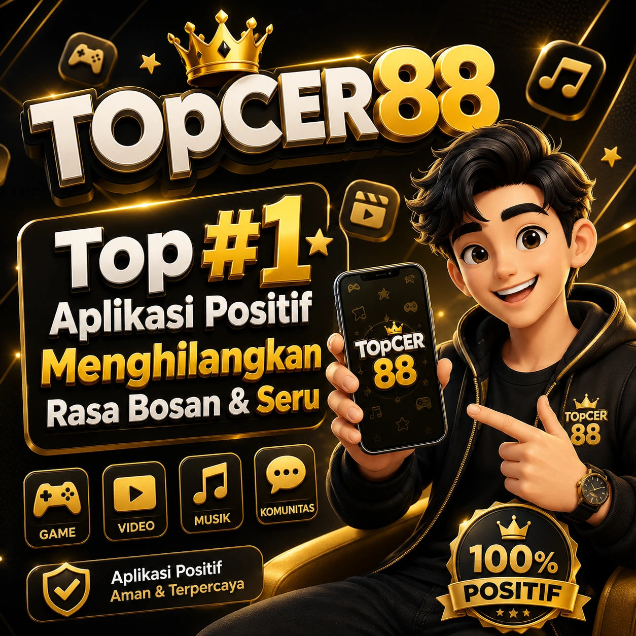 TOPCER88: Top #1 Aplikasi Positif Menghilangkan Rasa Bosan