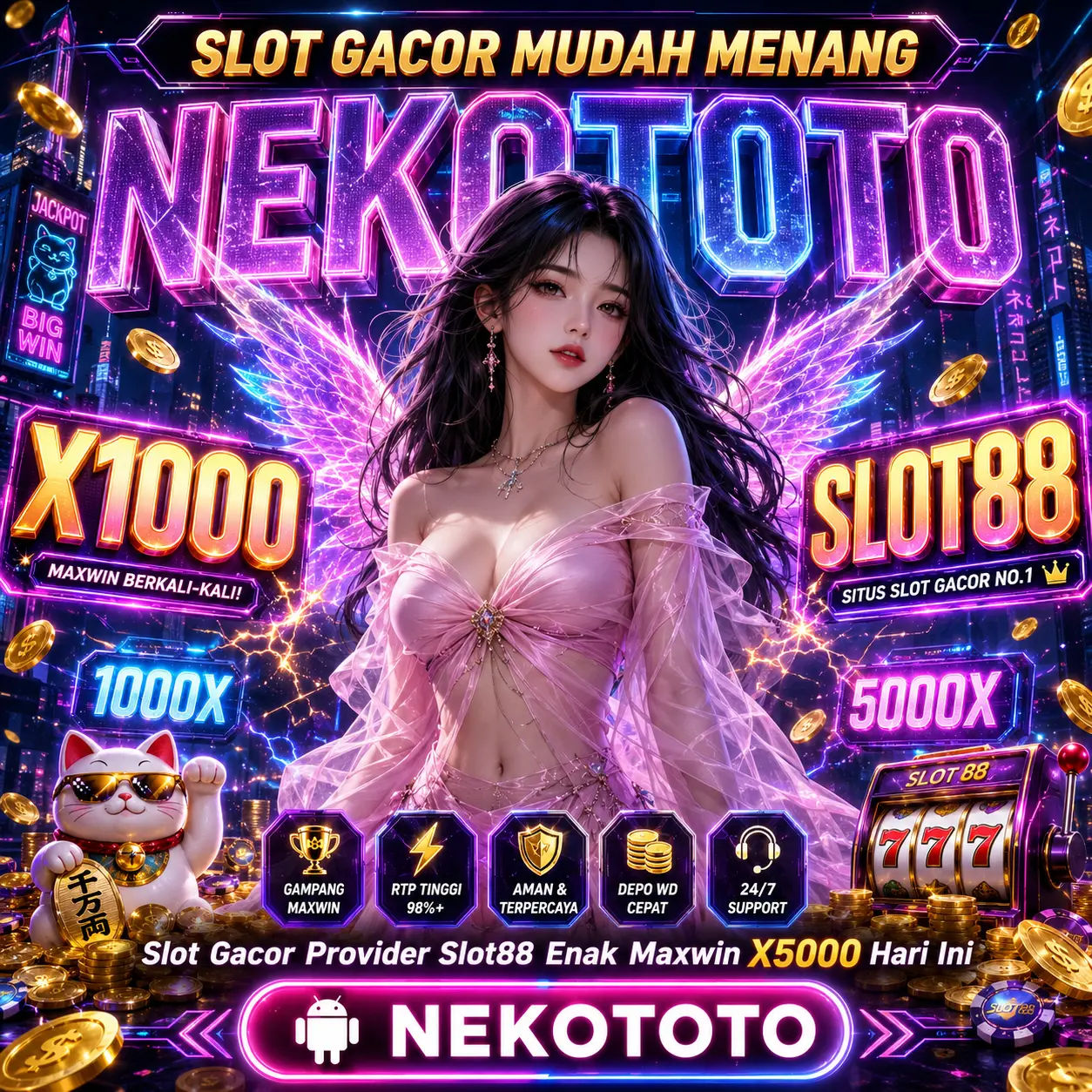 NEKOTOTO: Agen Toto Togel & Slot88 Favorit Para Sultan Asia 2026