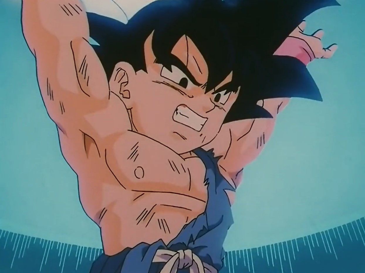 Goku derrota al dragón de una estrella