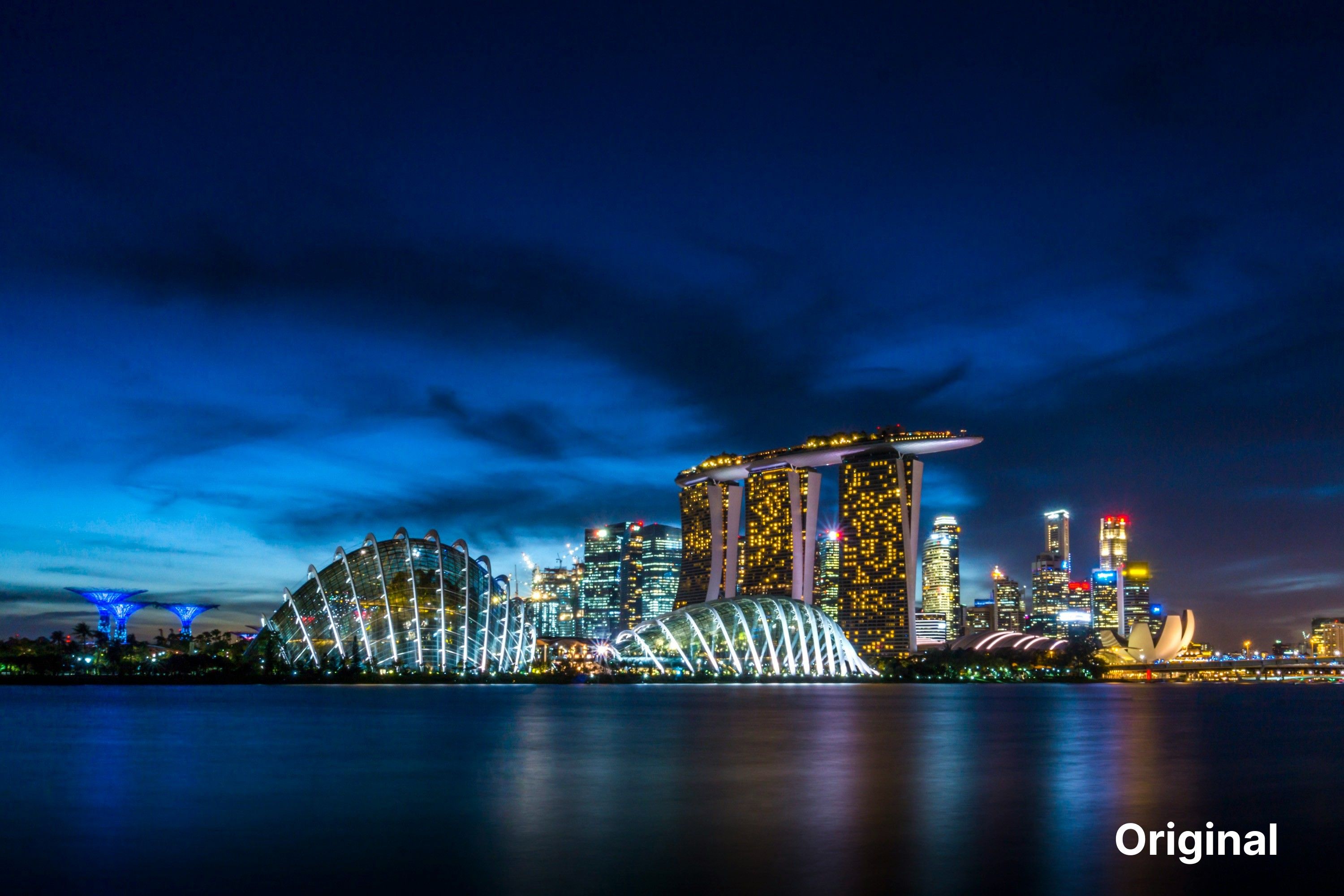 Uncompressed image of singapore