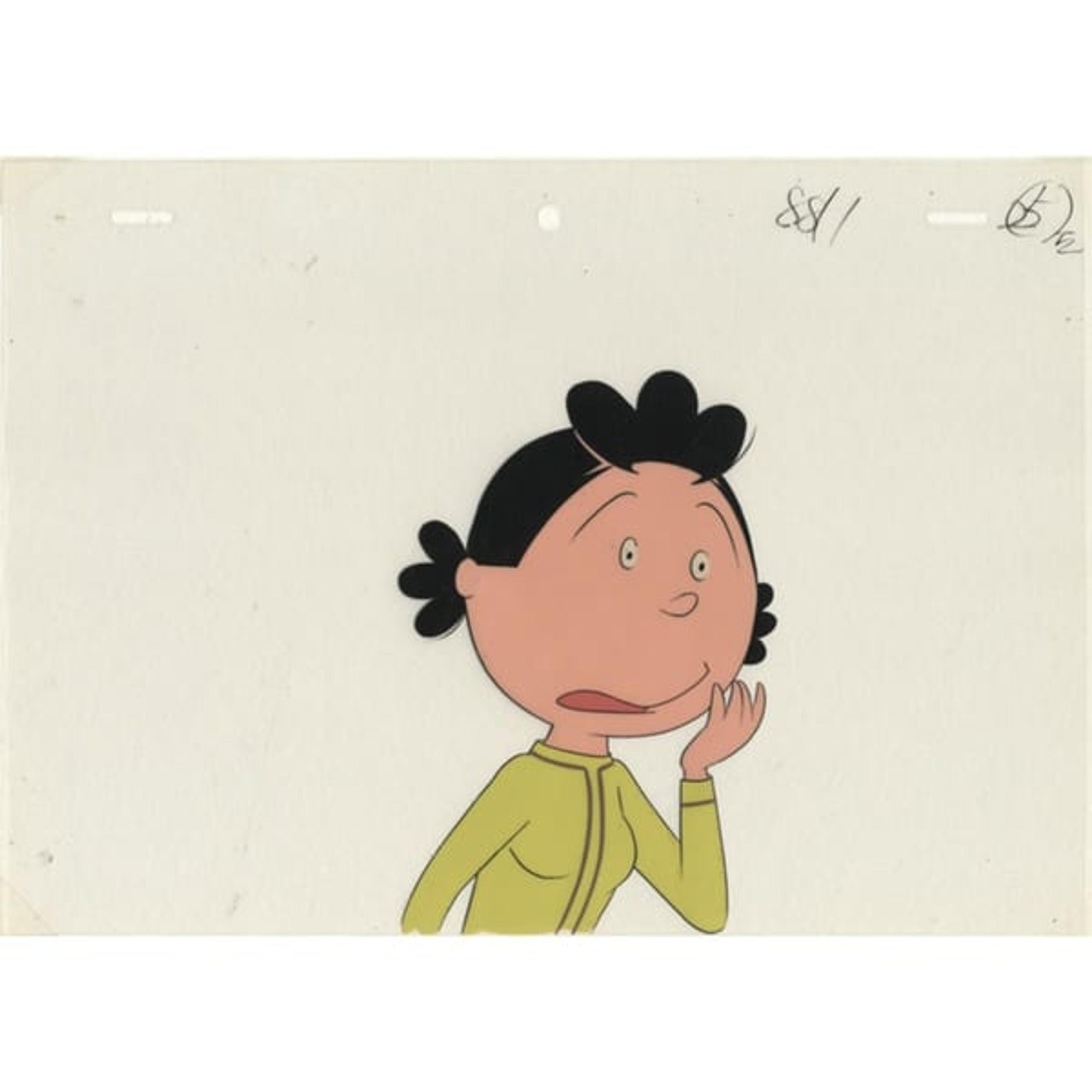 Original Sazae san Anime Cel
