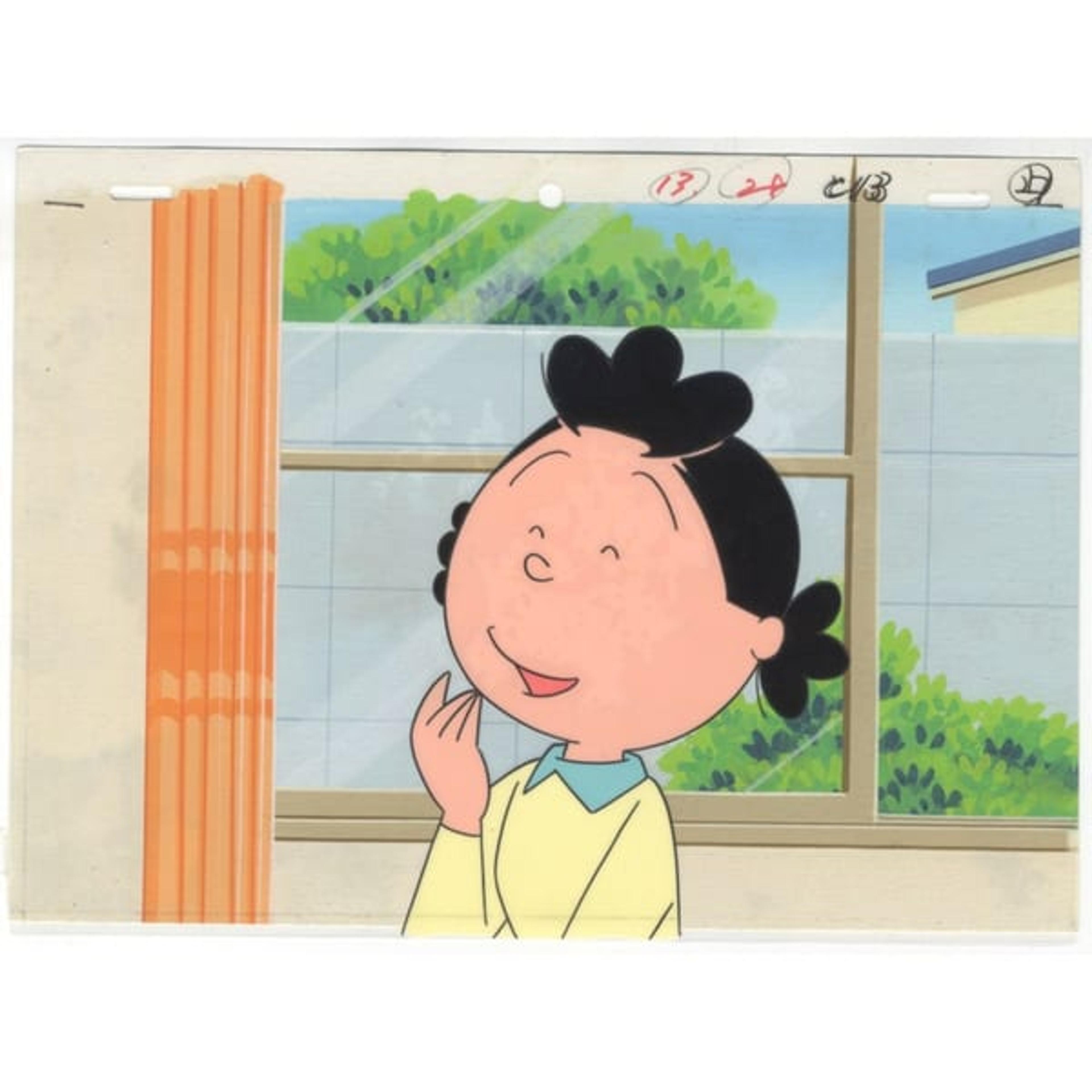Original Sazae-san Anime Cel