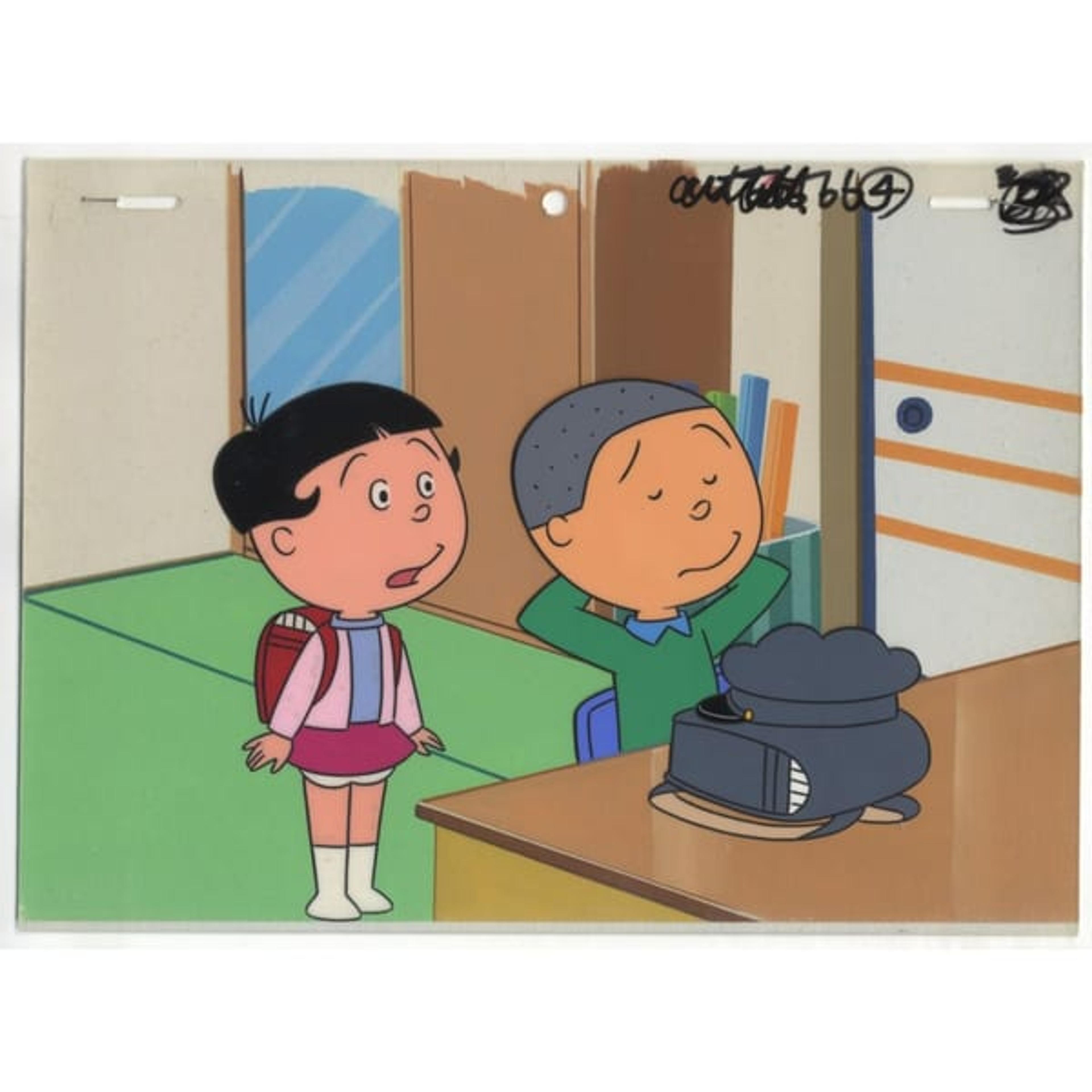 Original Sazae-san Anime Cel