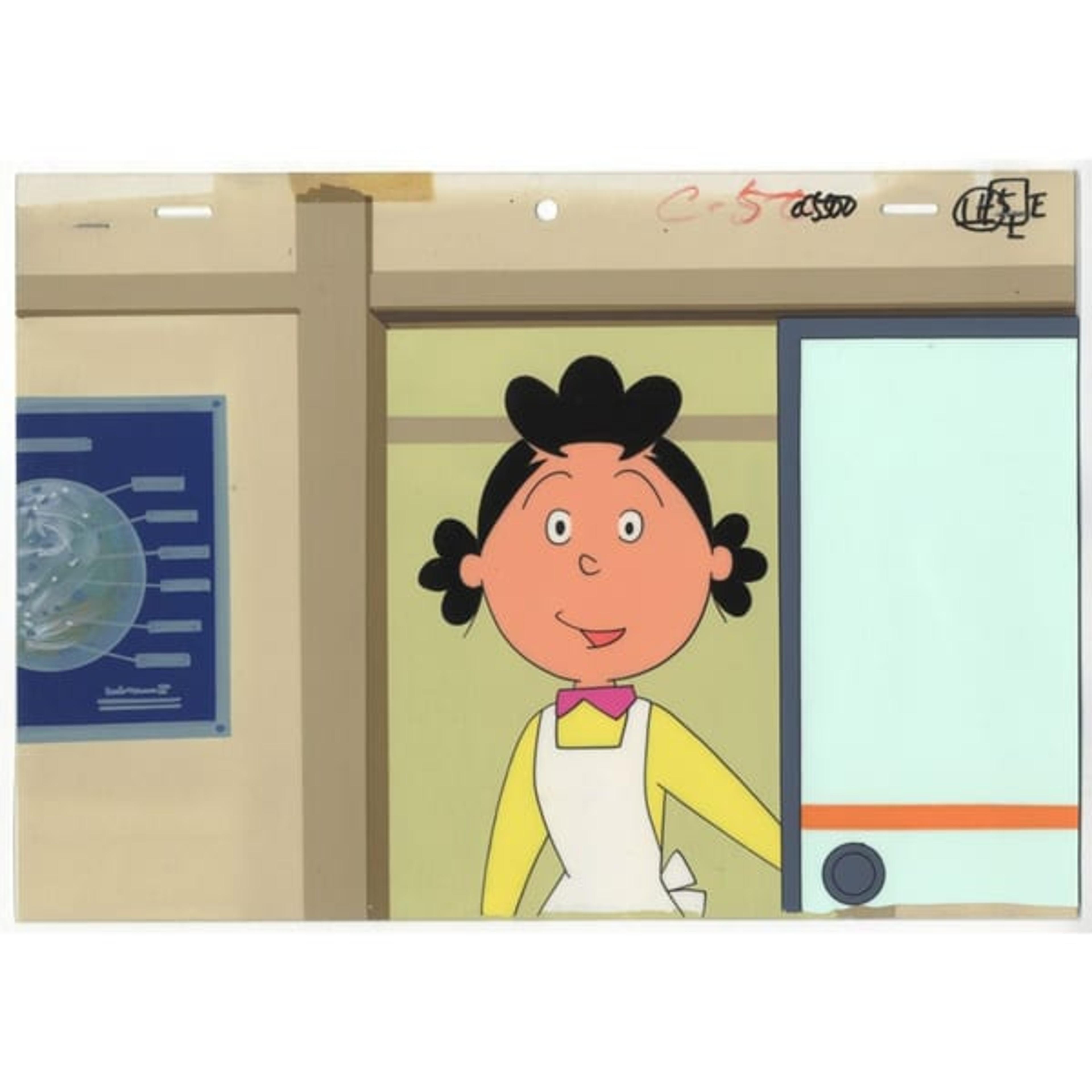 Original Sazae-san Anime Cel