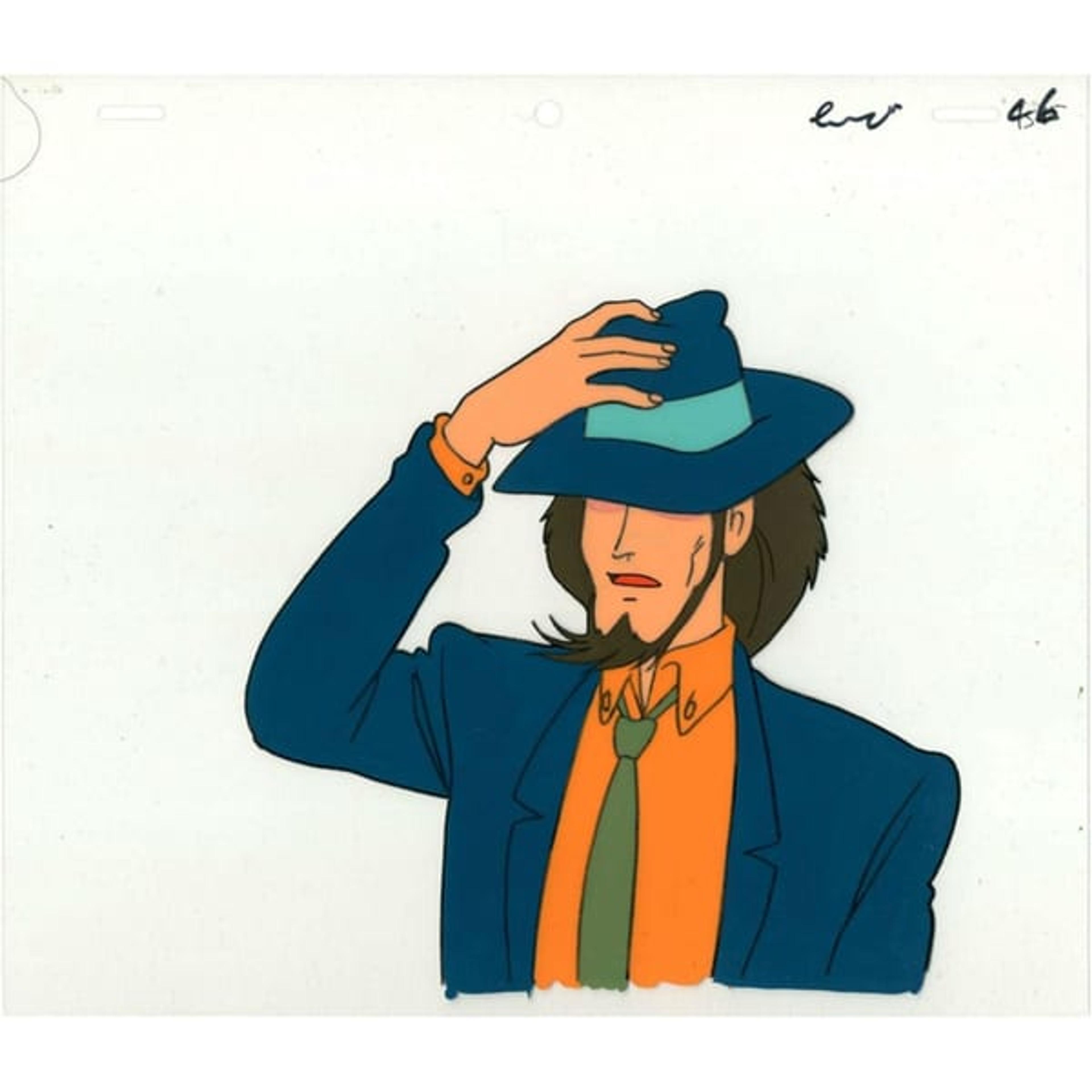 Original Lupin III Anime Cel