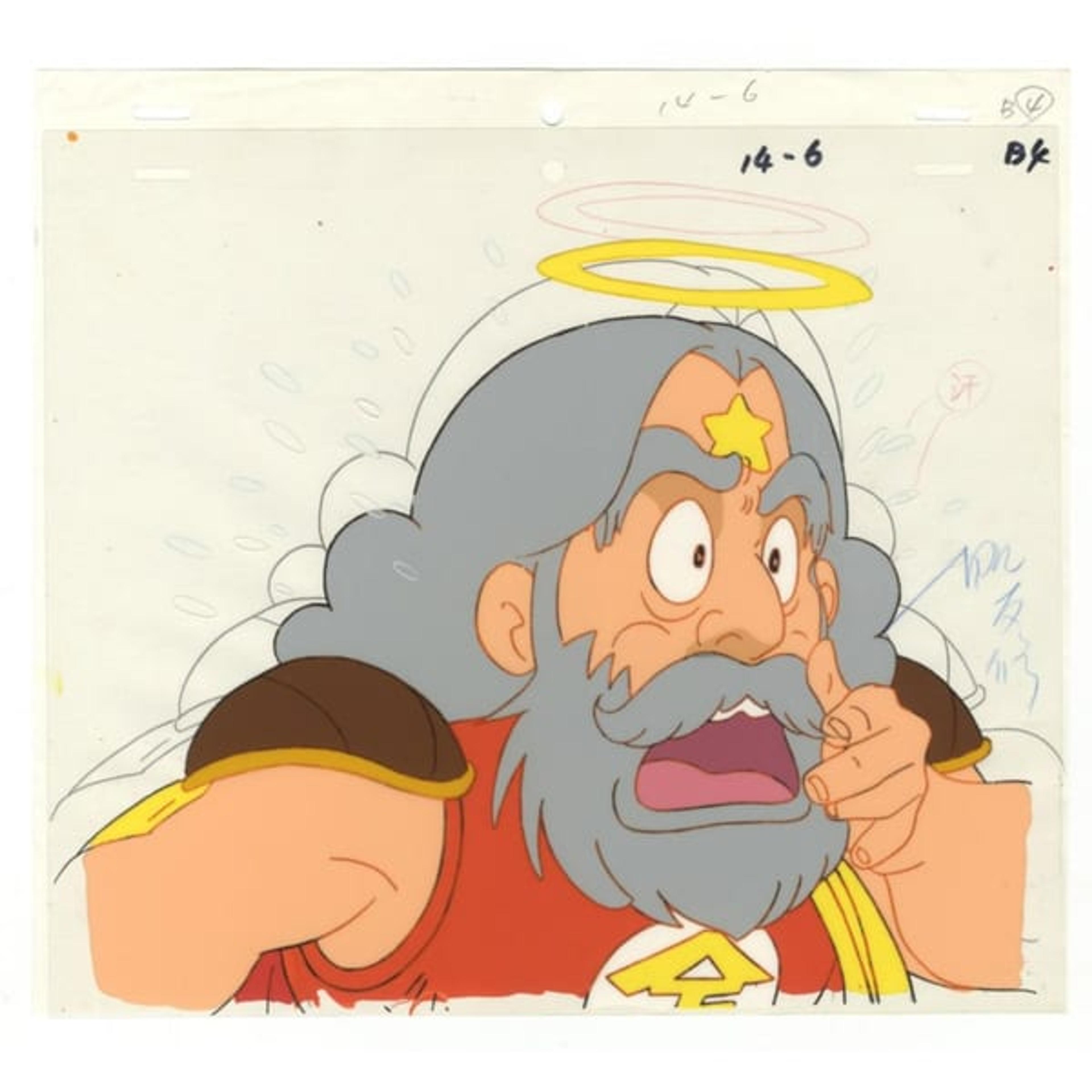 Original Bikkuriman Anime Cel
