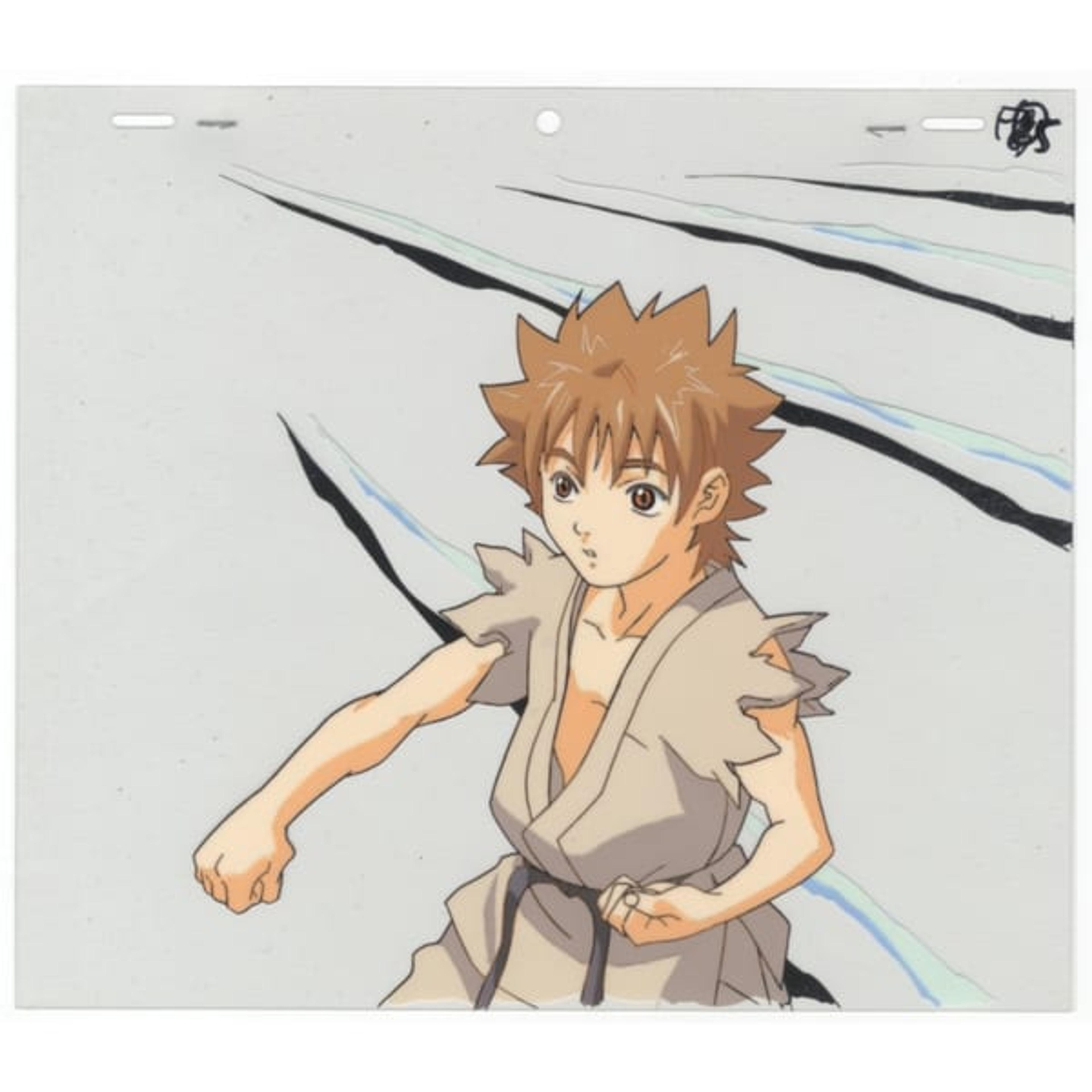 Original Street Fighter Alpha: The Animation Cel