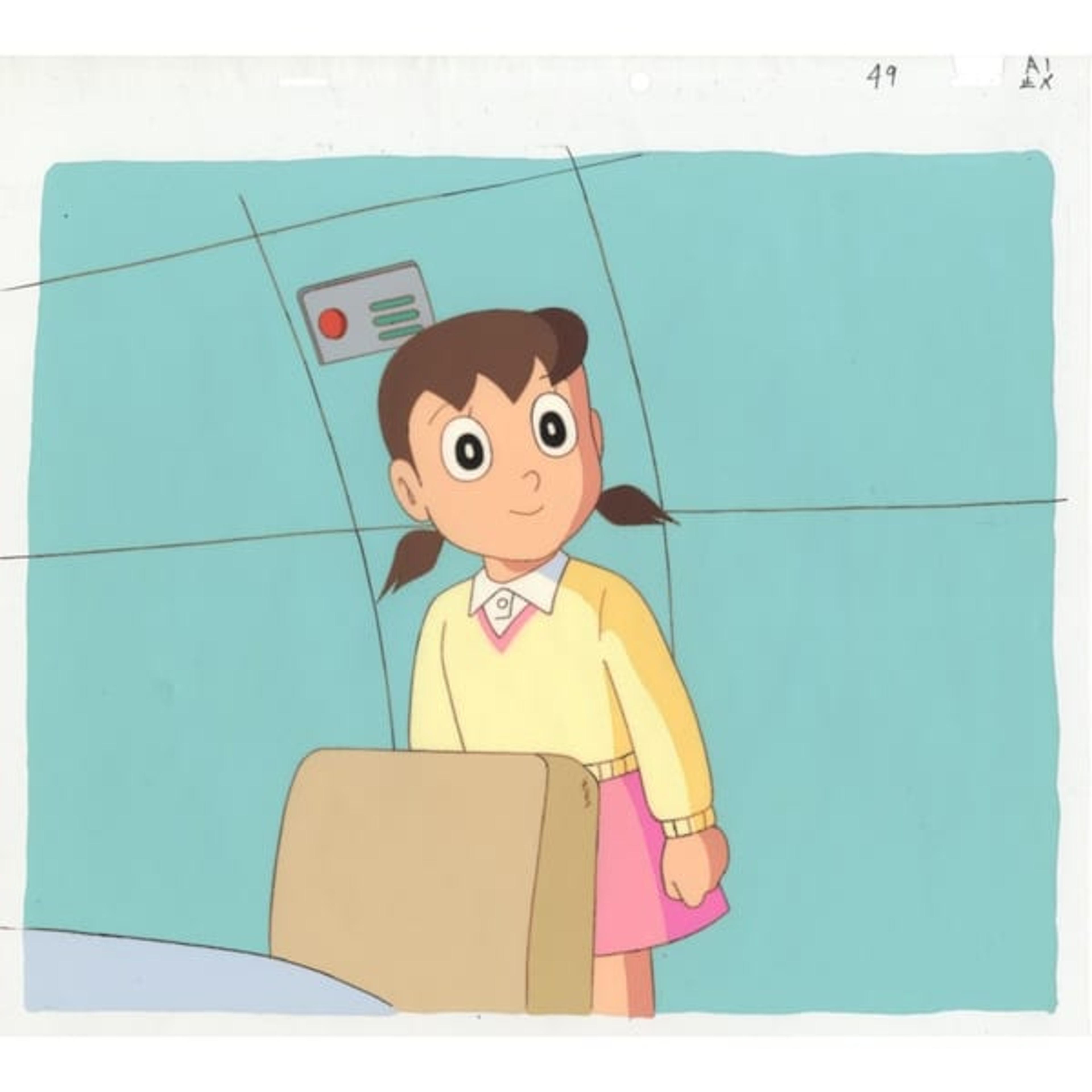 Original Doraemon Anime Cel