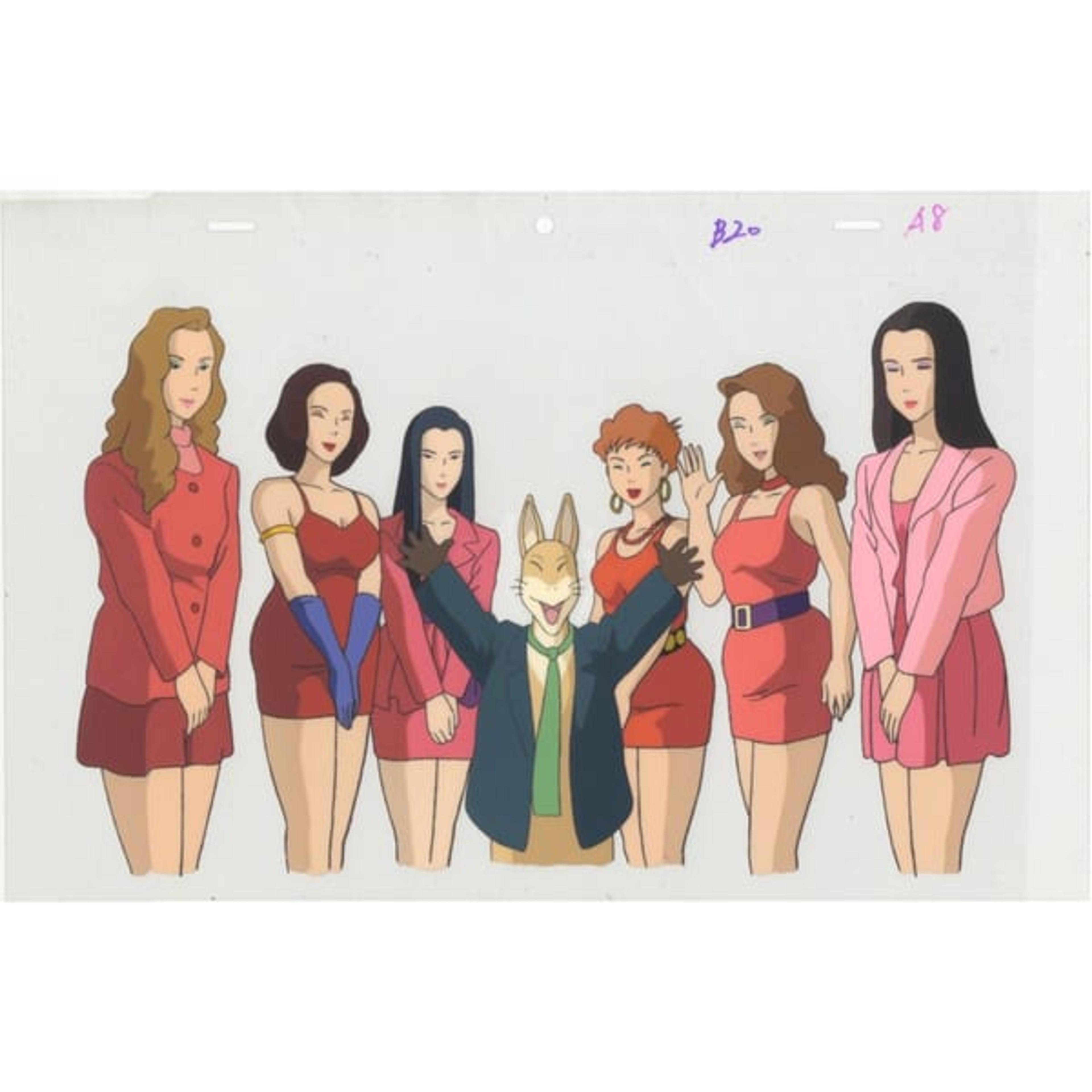 Original Pom Poko Anime Cel