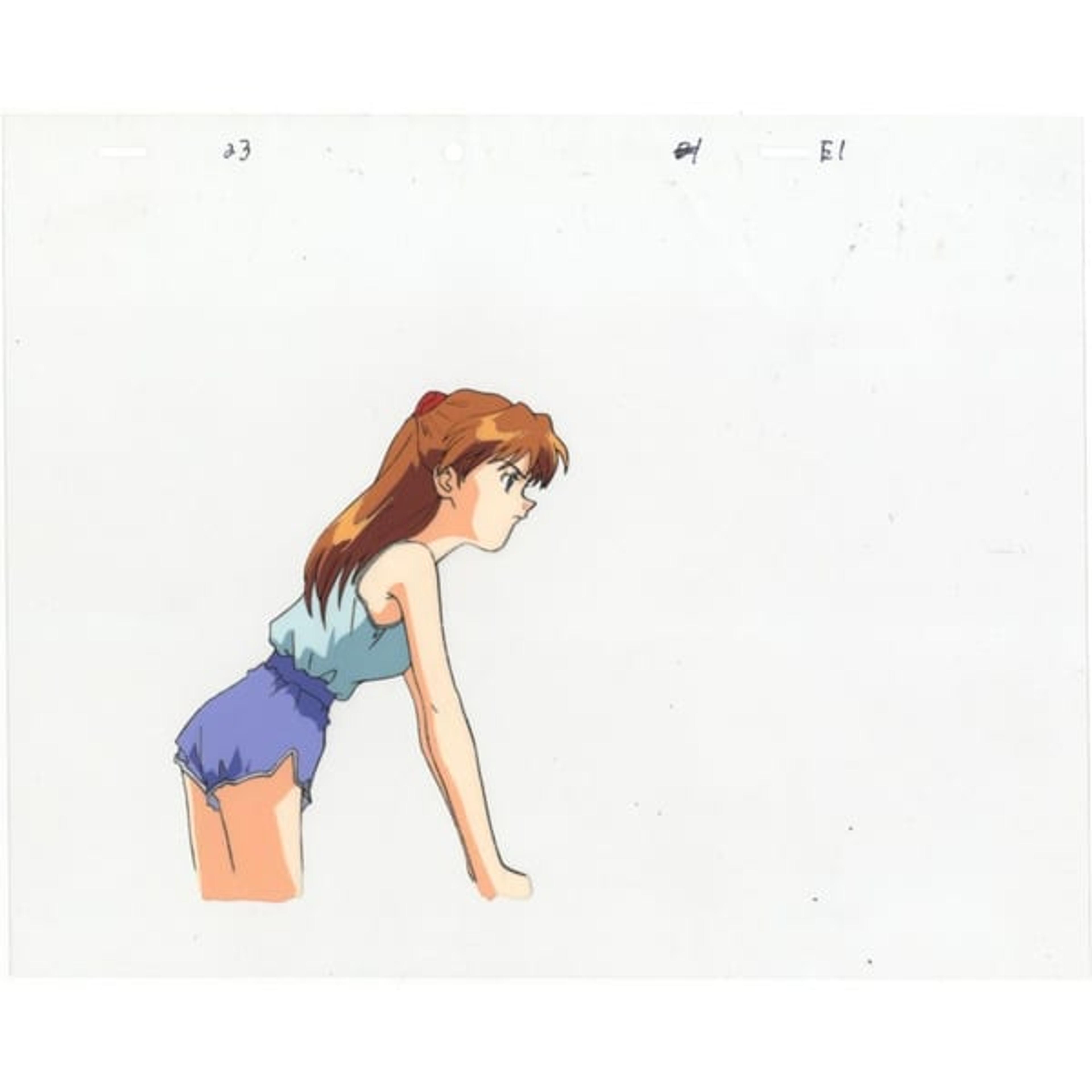 Original Neon Genesis Evangelion Anime Cel