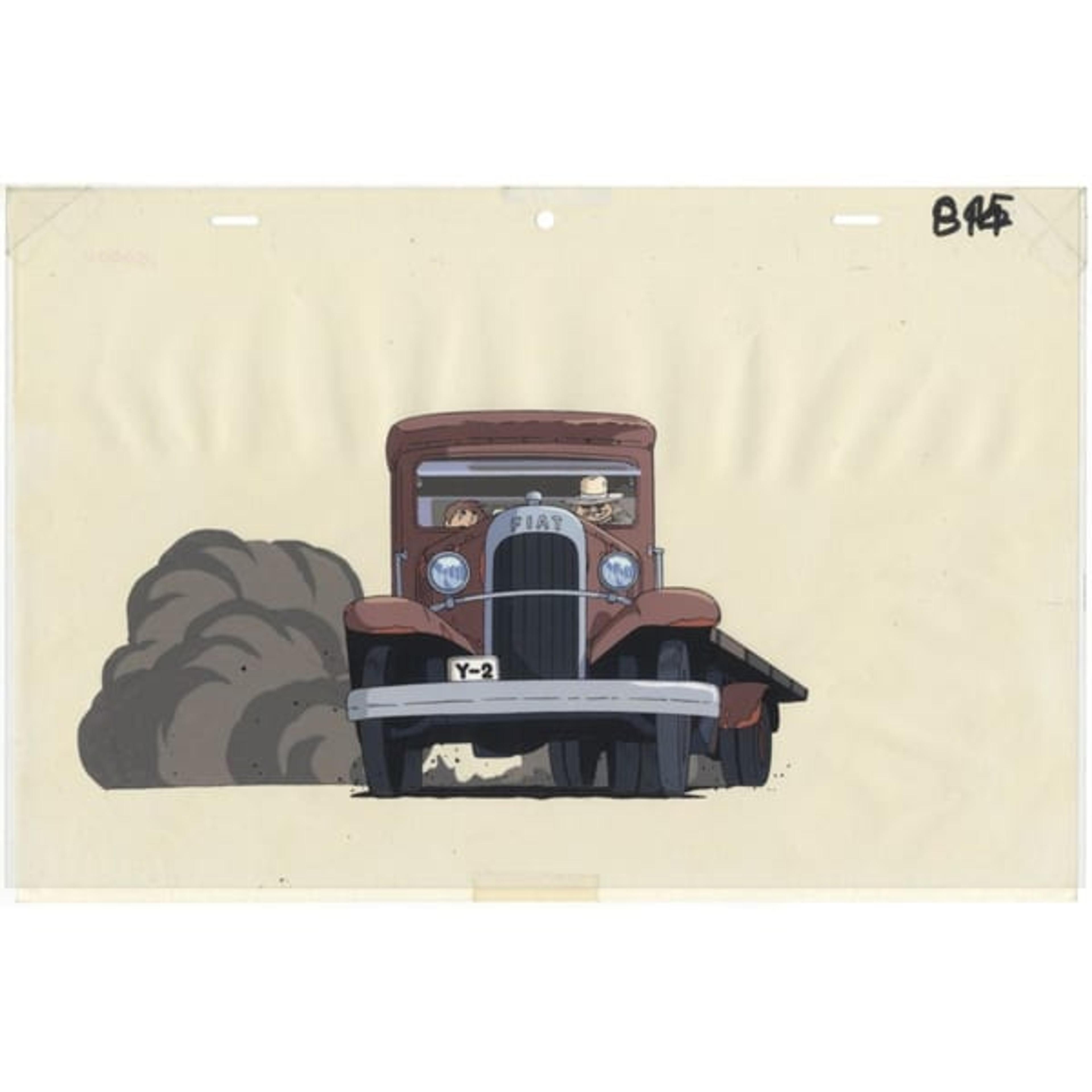 Original Porco Rosso Anime Cel
