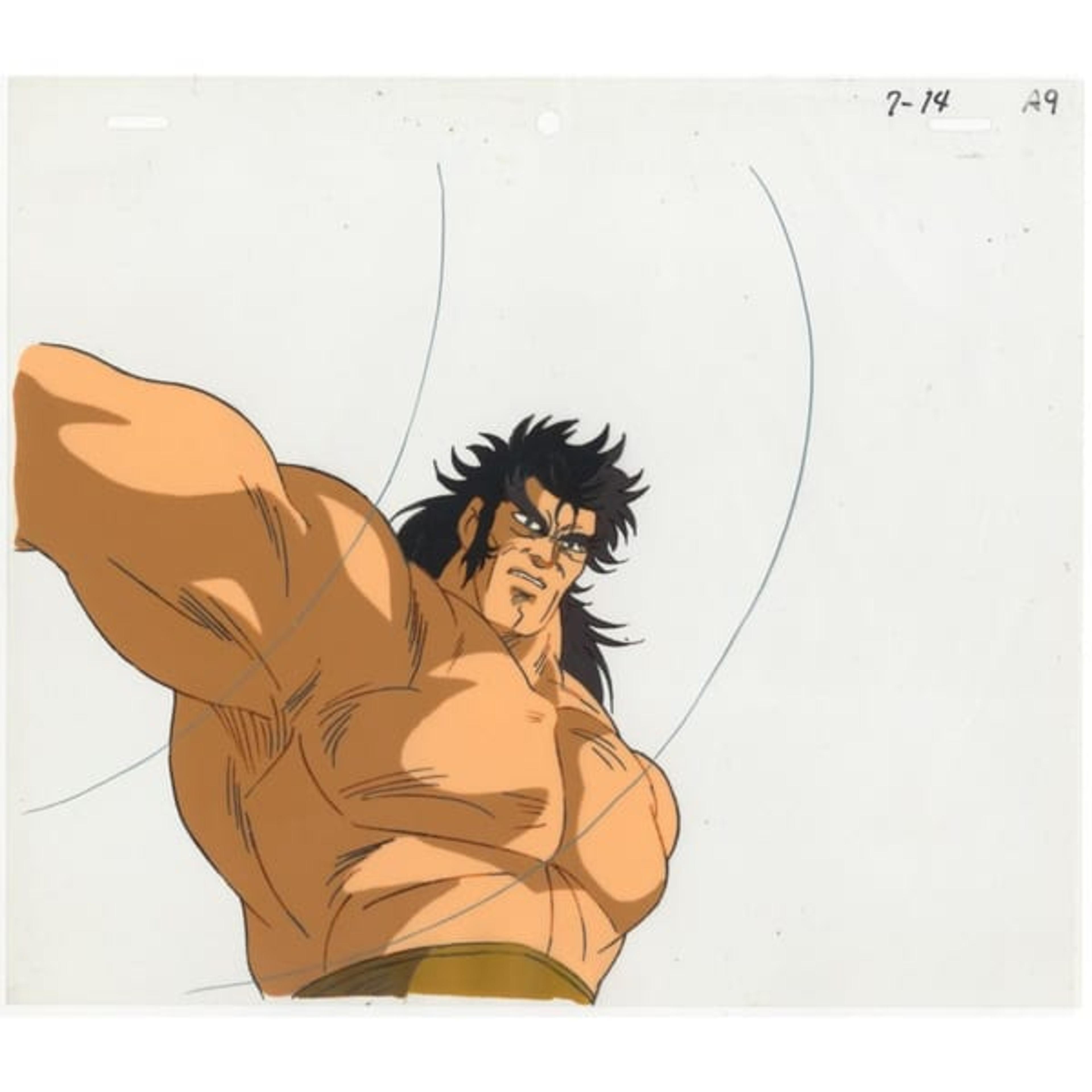 Original Sakigake Otokojuku Anime Cel