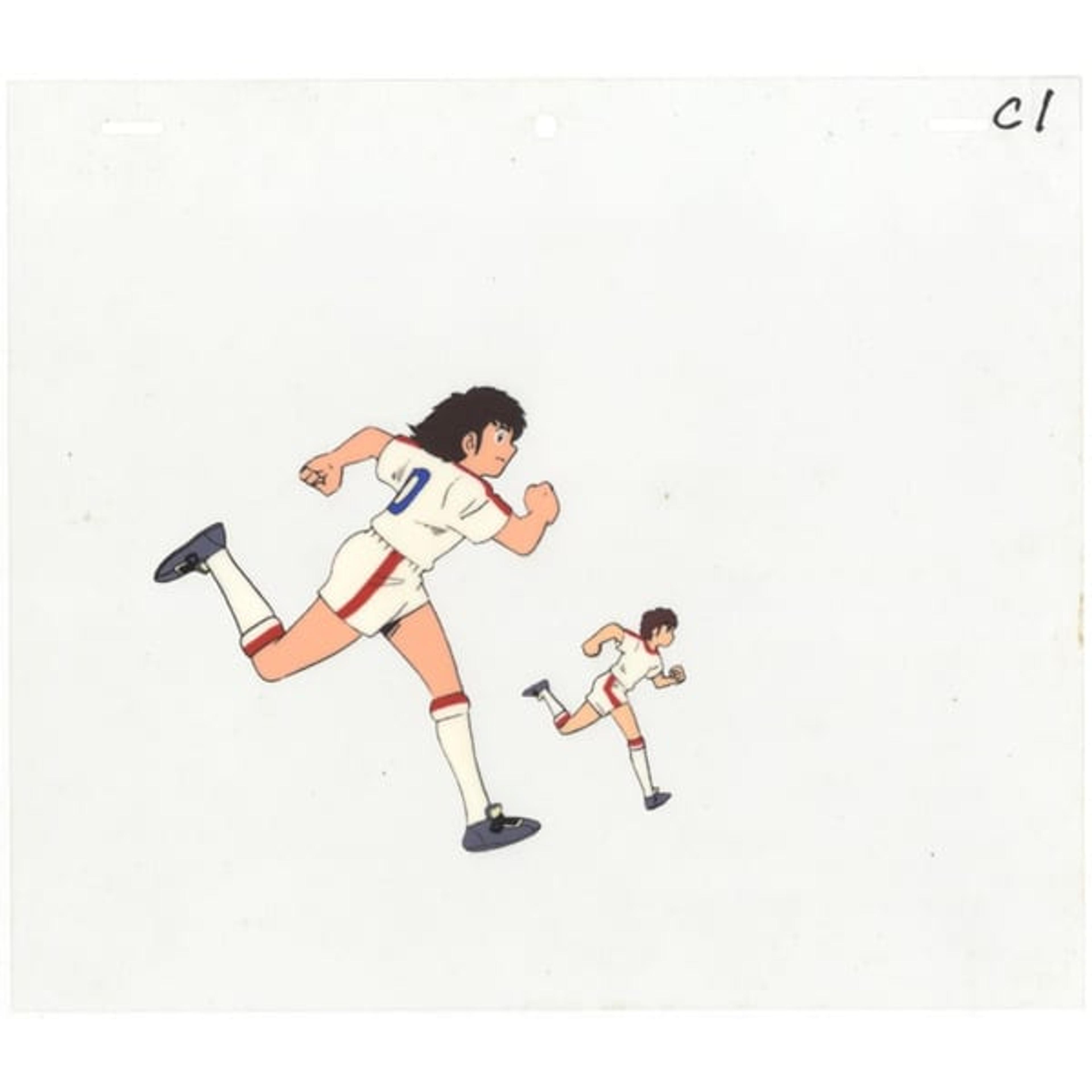 Original Captain Tsubasa Anime Cel