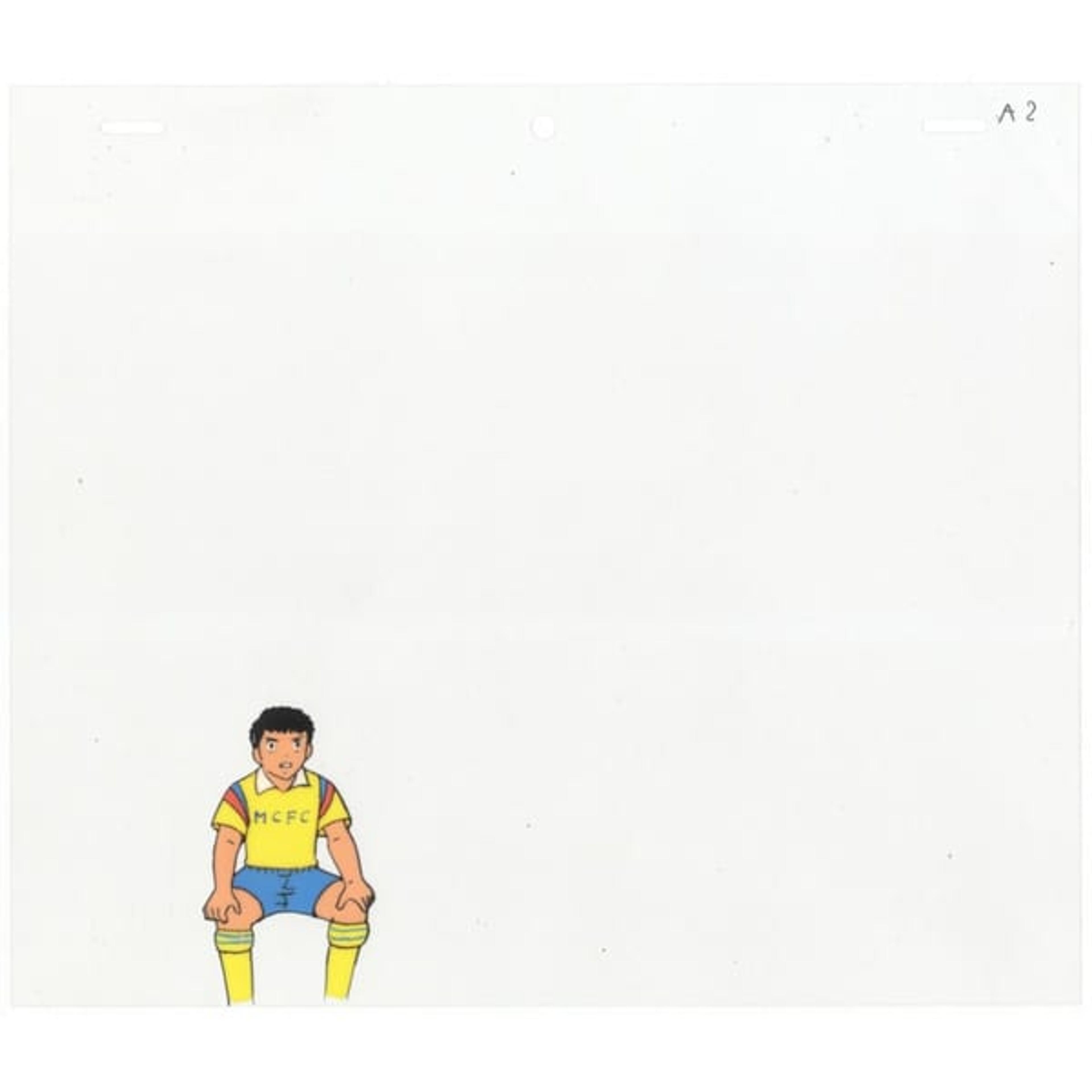Original Captain Tsubasa Anime Cel