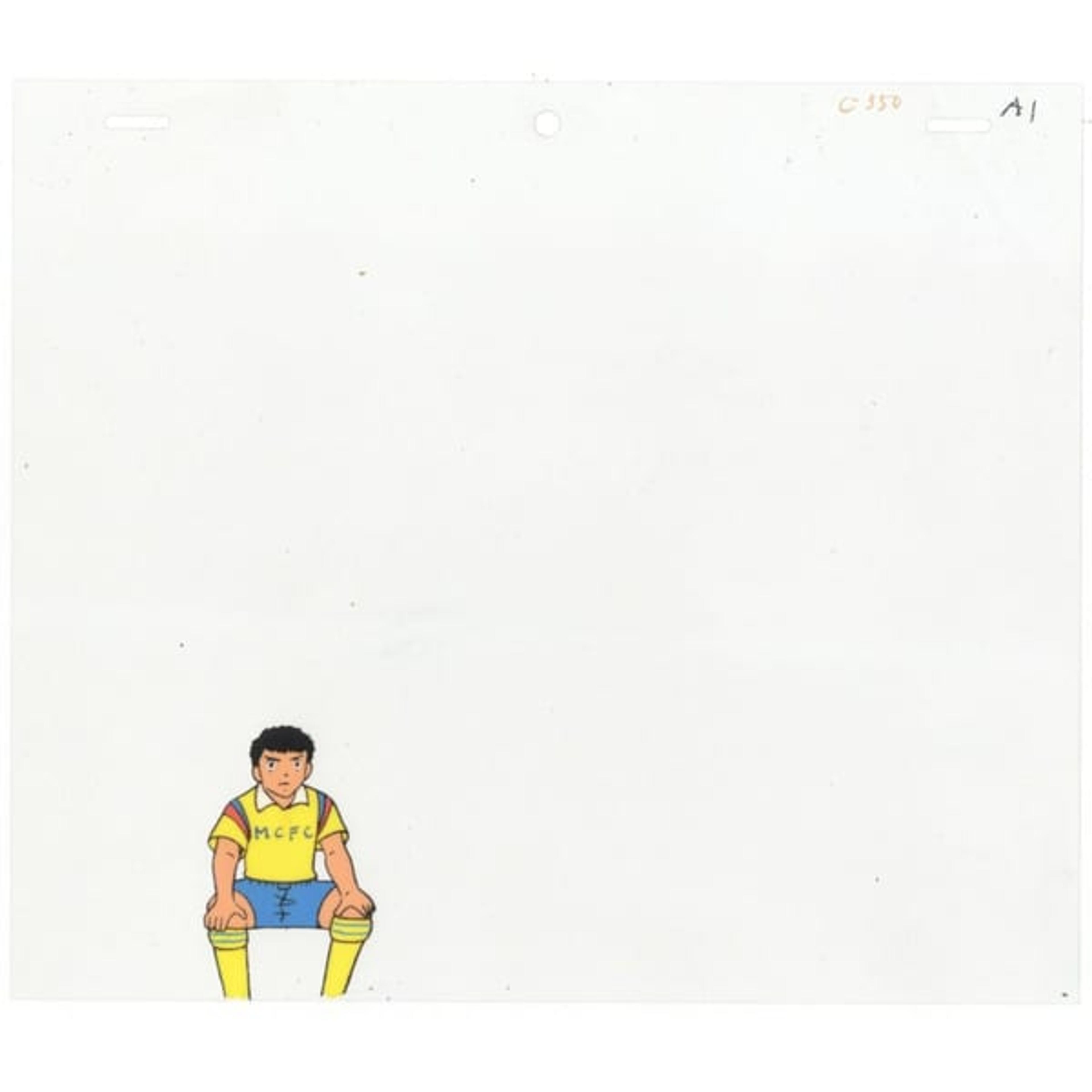 Original Captain Tsubasa Anime Cel