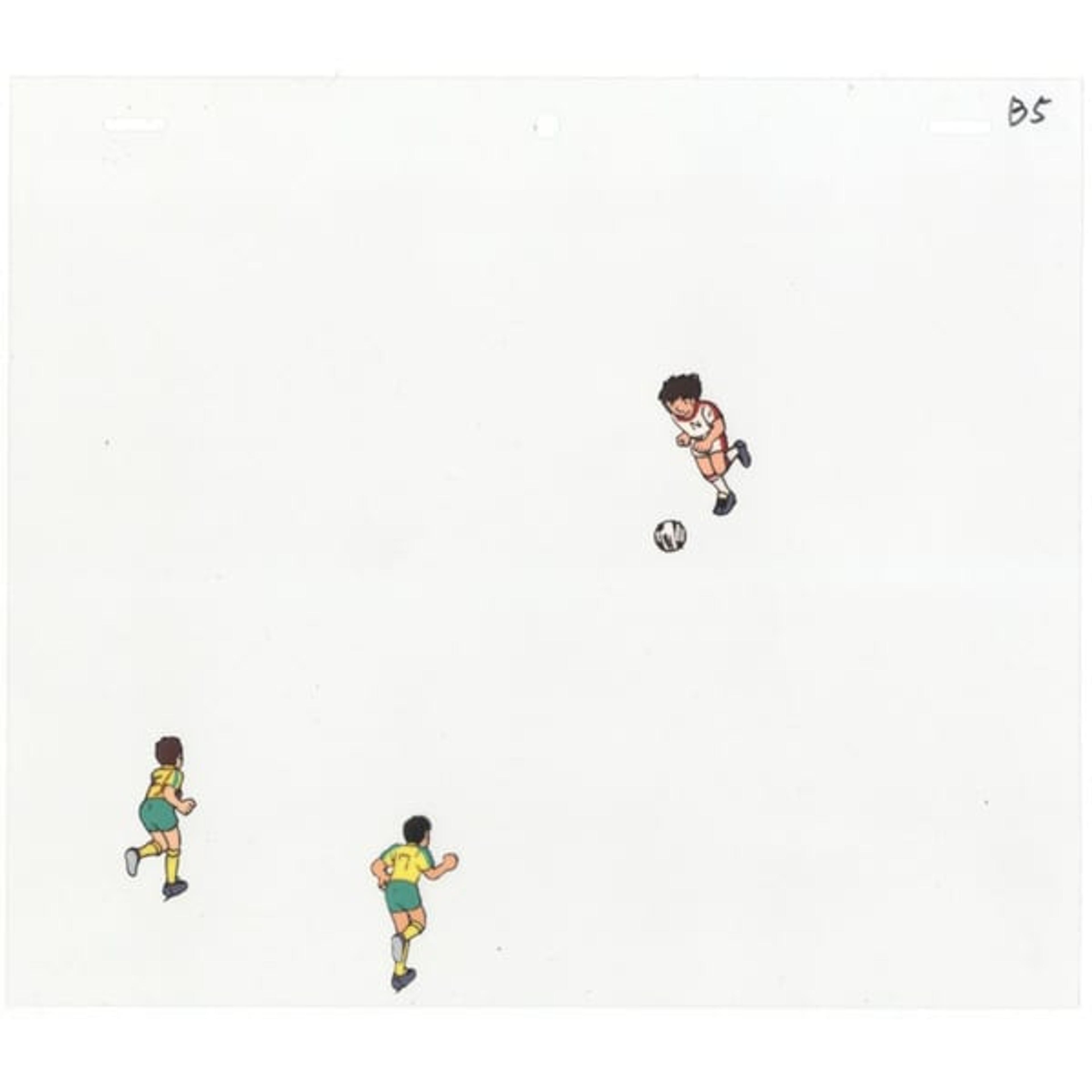 Original Captain Tsubasa Anime Cel