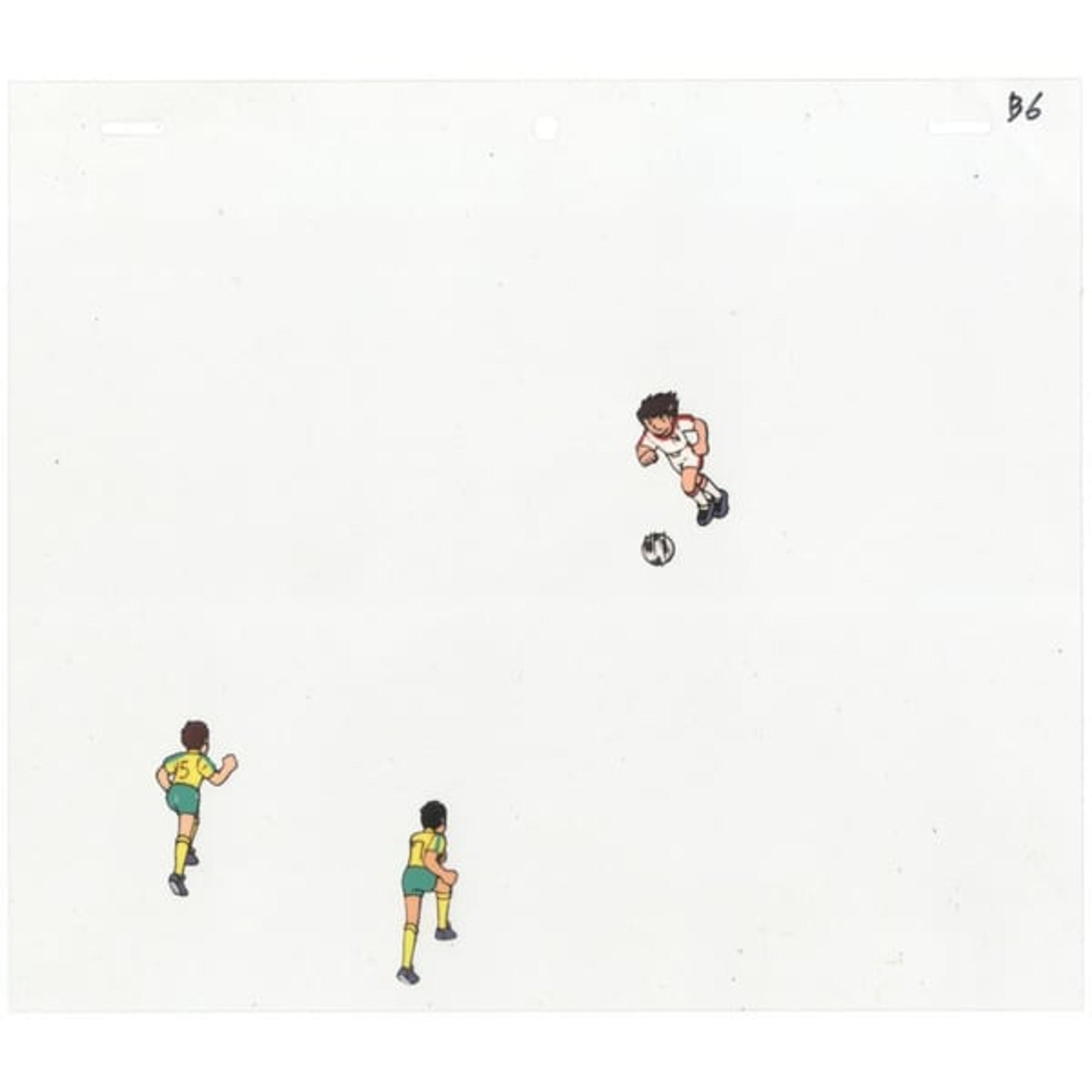Original Captain Tsubasa Anime Cel