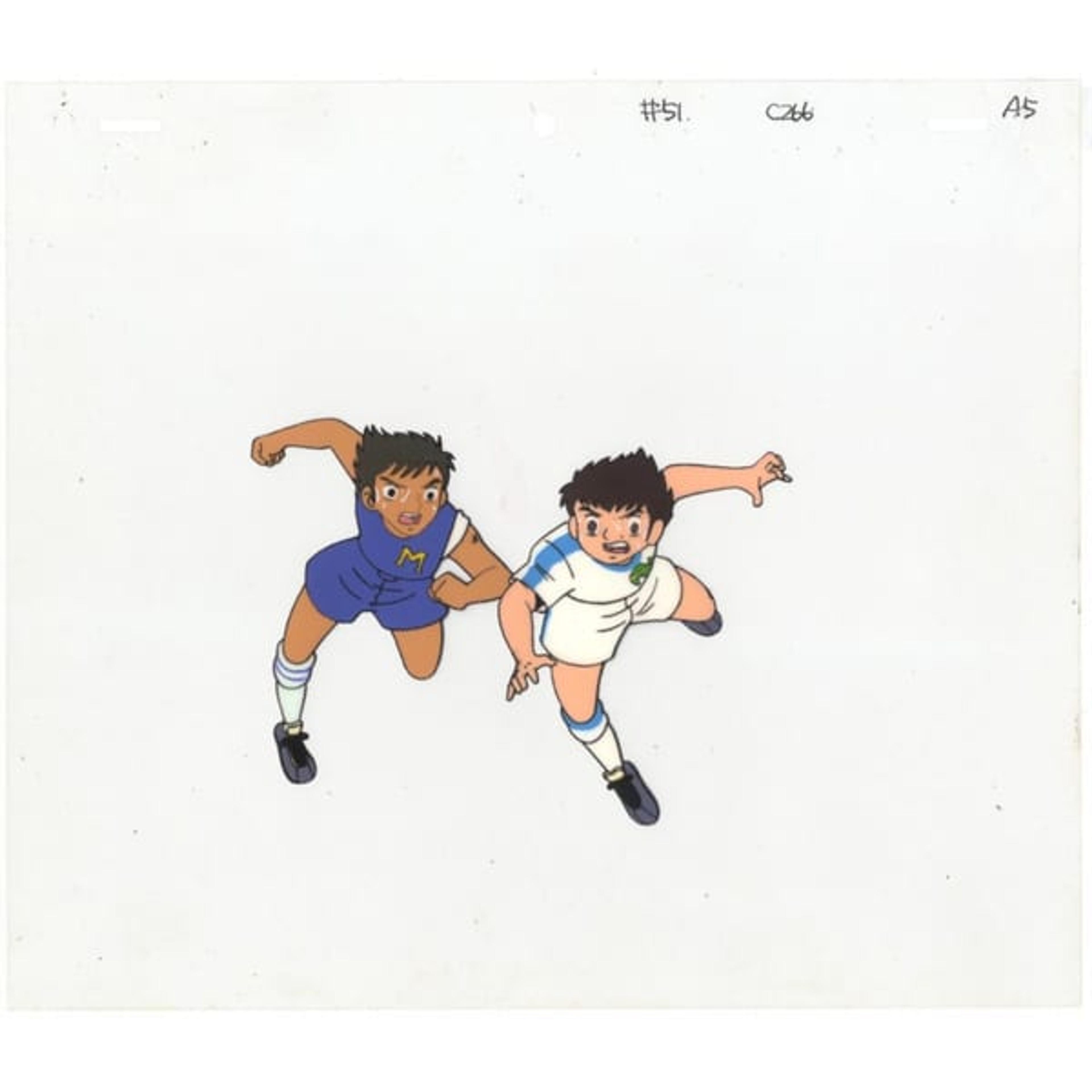 Original Captain Tsubasa Anime Cel
