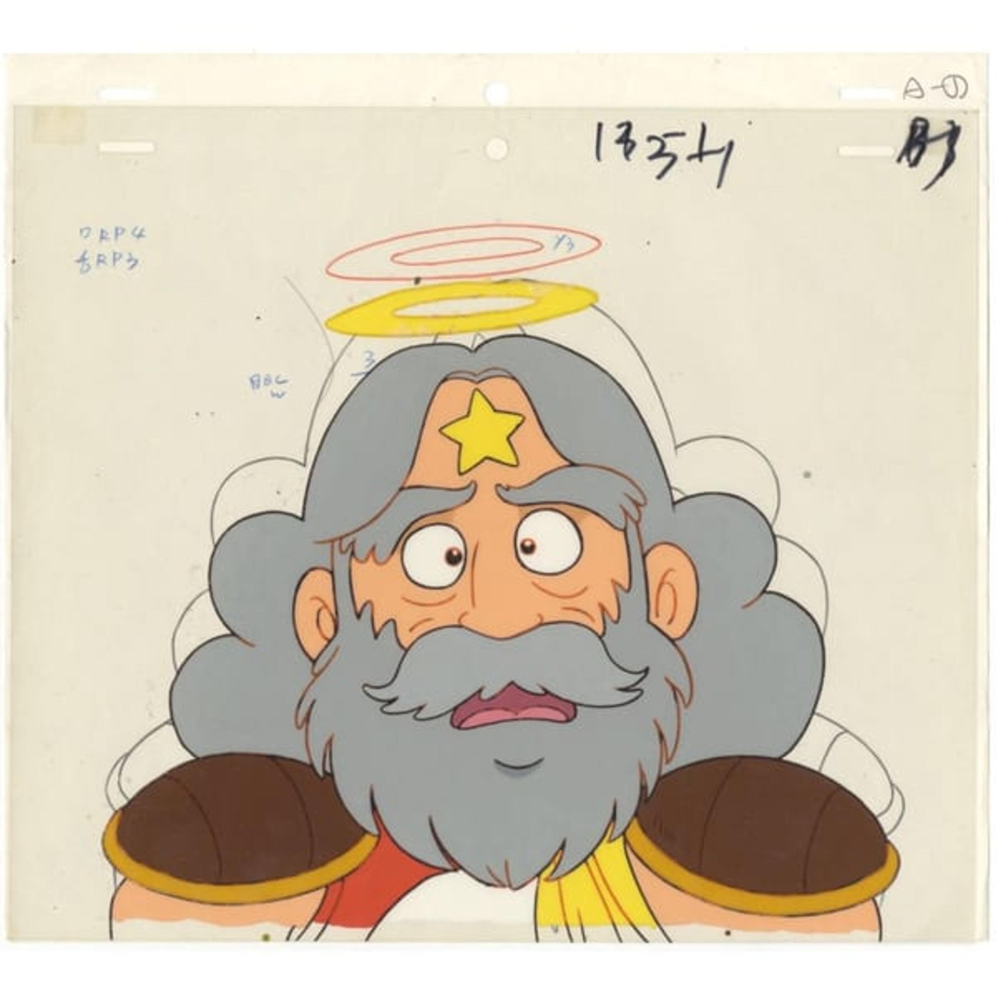 Original Bikkuriman Anime Cel