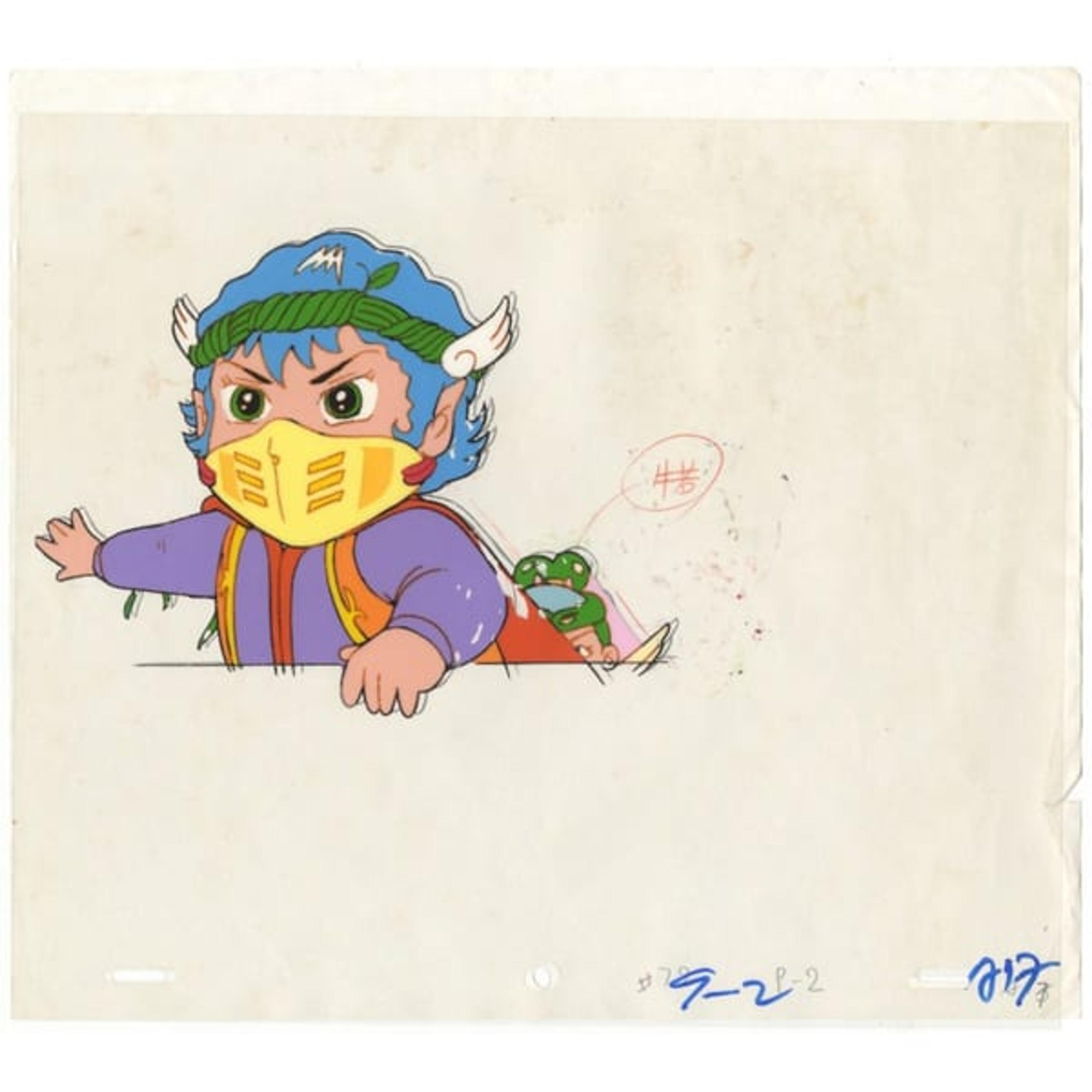 Original Bikkuriman Anime Cel