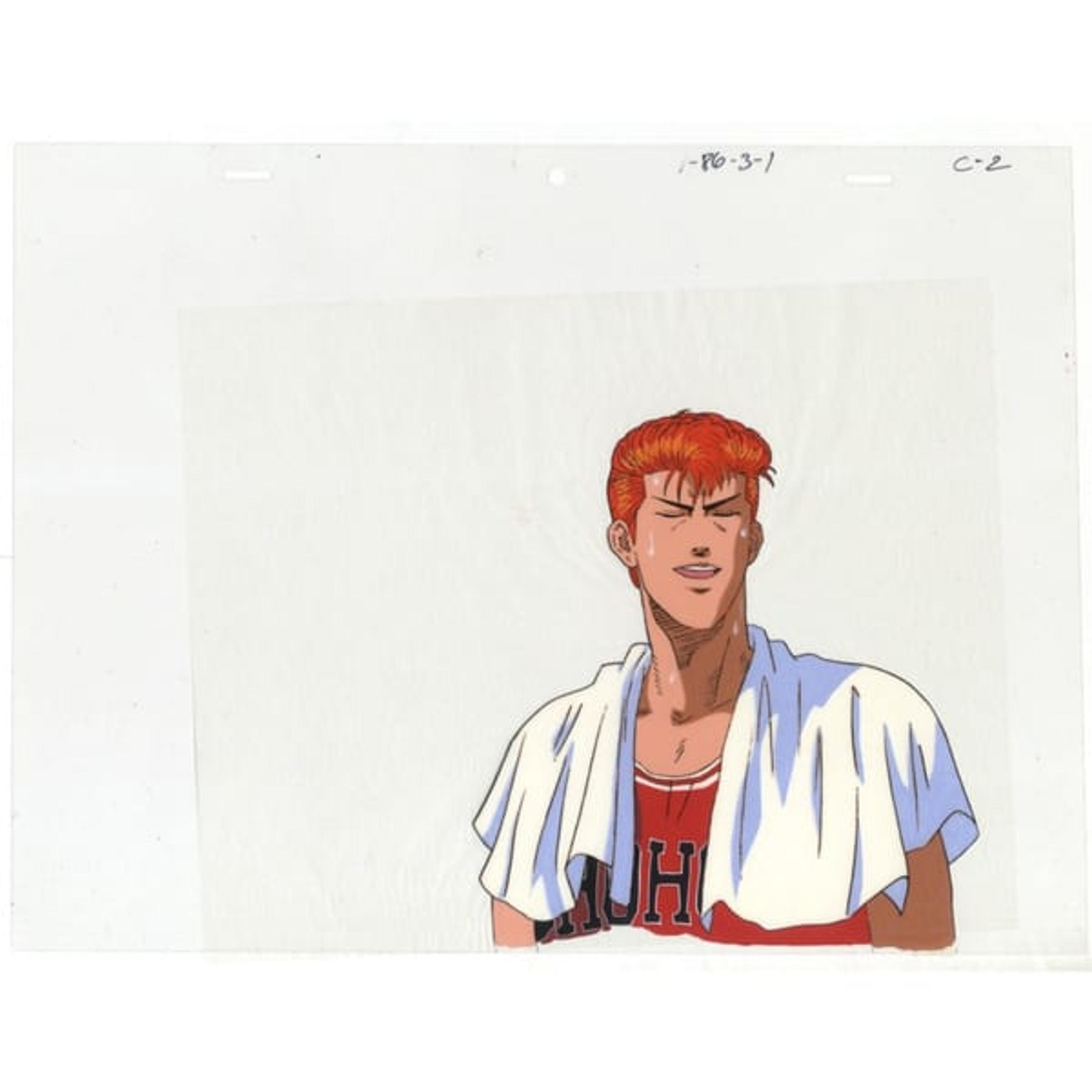 Original Slam Dunk Hanamichi Sakuragi Anime Cel